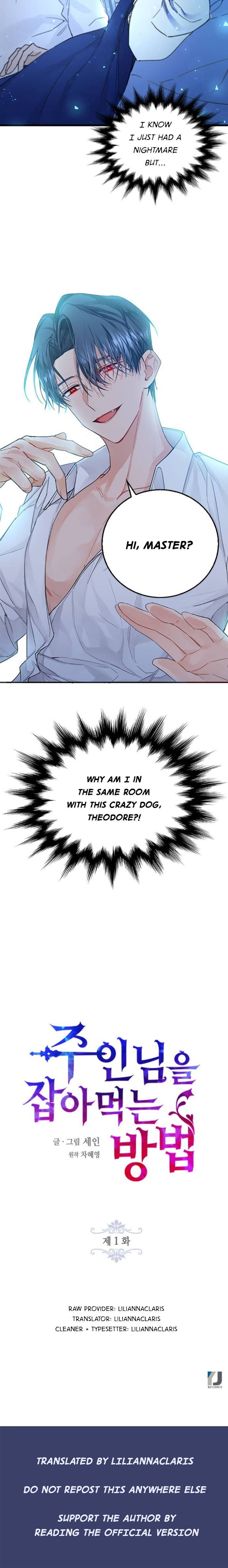 Read How to Prey on Your Master Manga Online