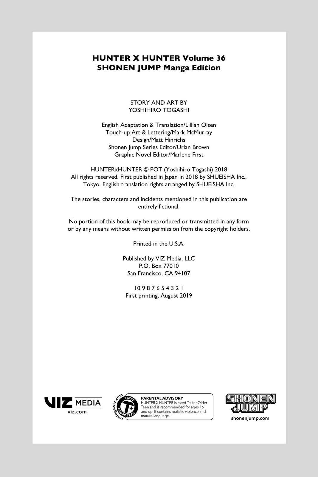 Read Hunter X Hunter Manga Online