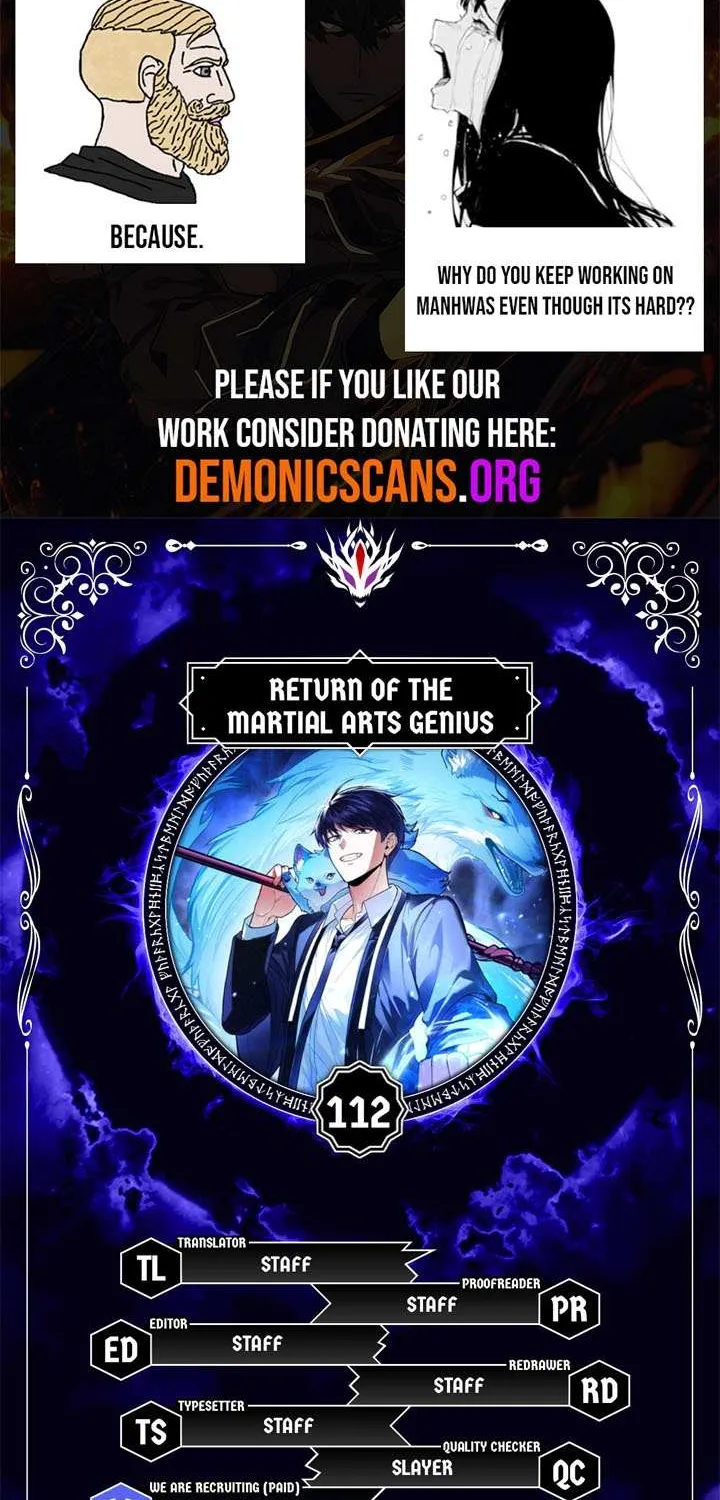 Read I Came Back as a Martial Genius Manga Online