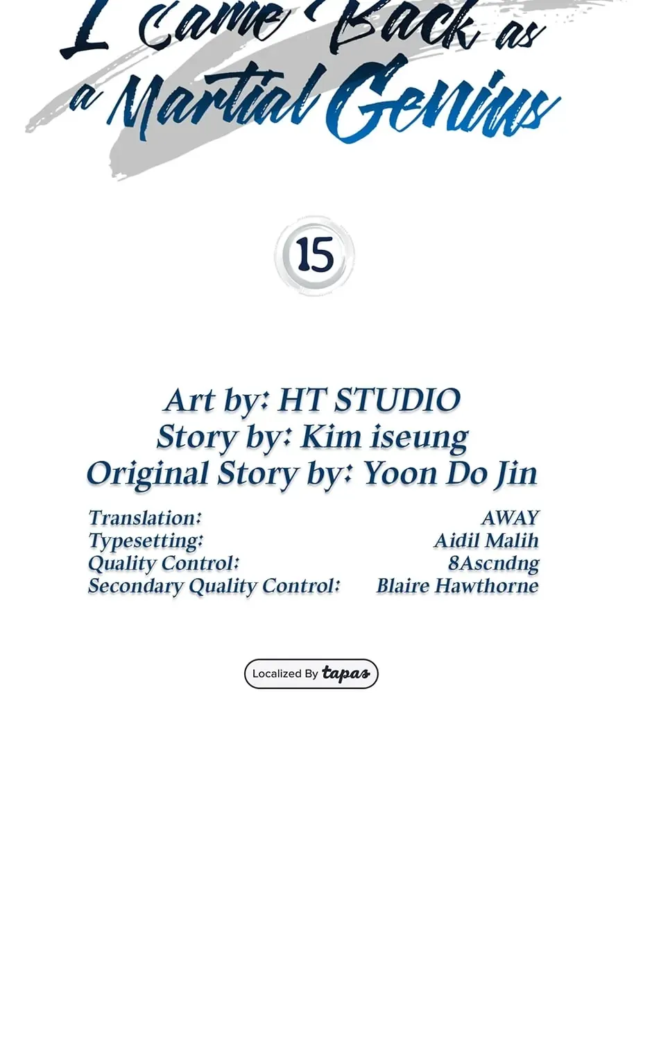 Read I Came Back as a Martial Genius Manga Online