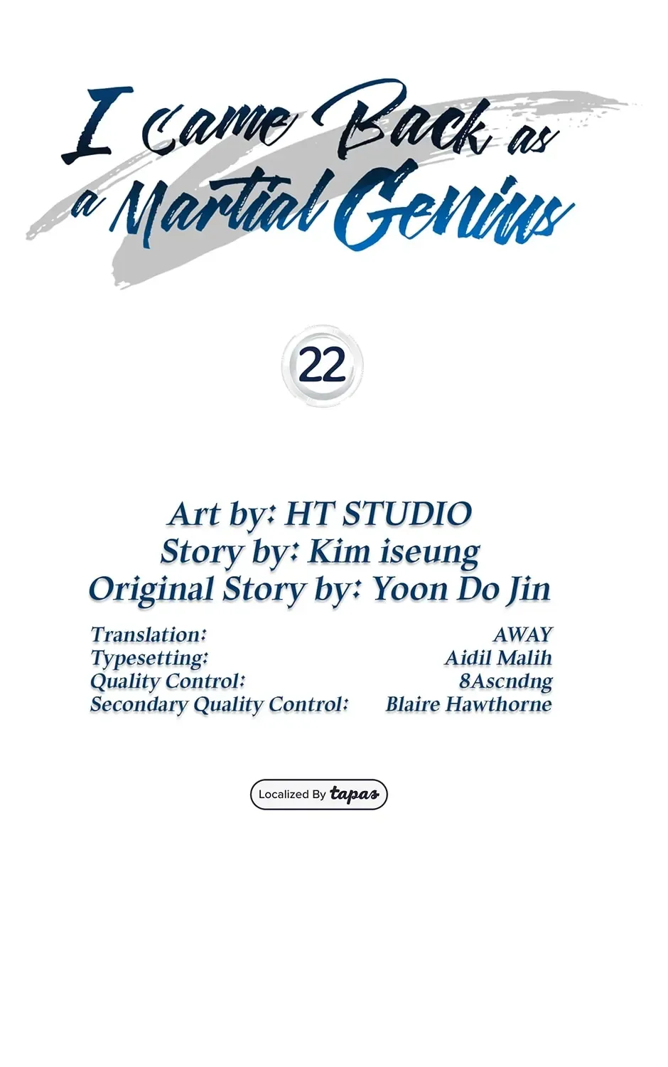 Read I Came Back as a Martial Genius Manga Online