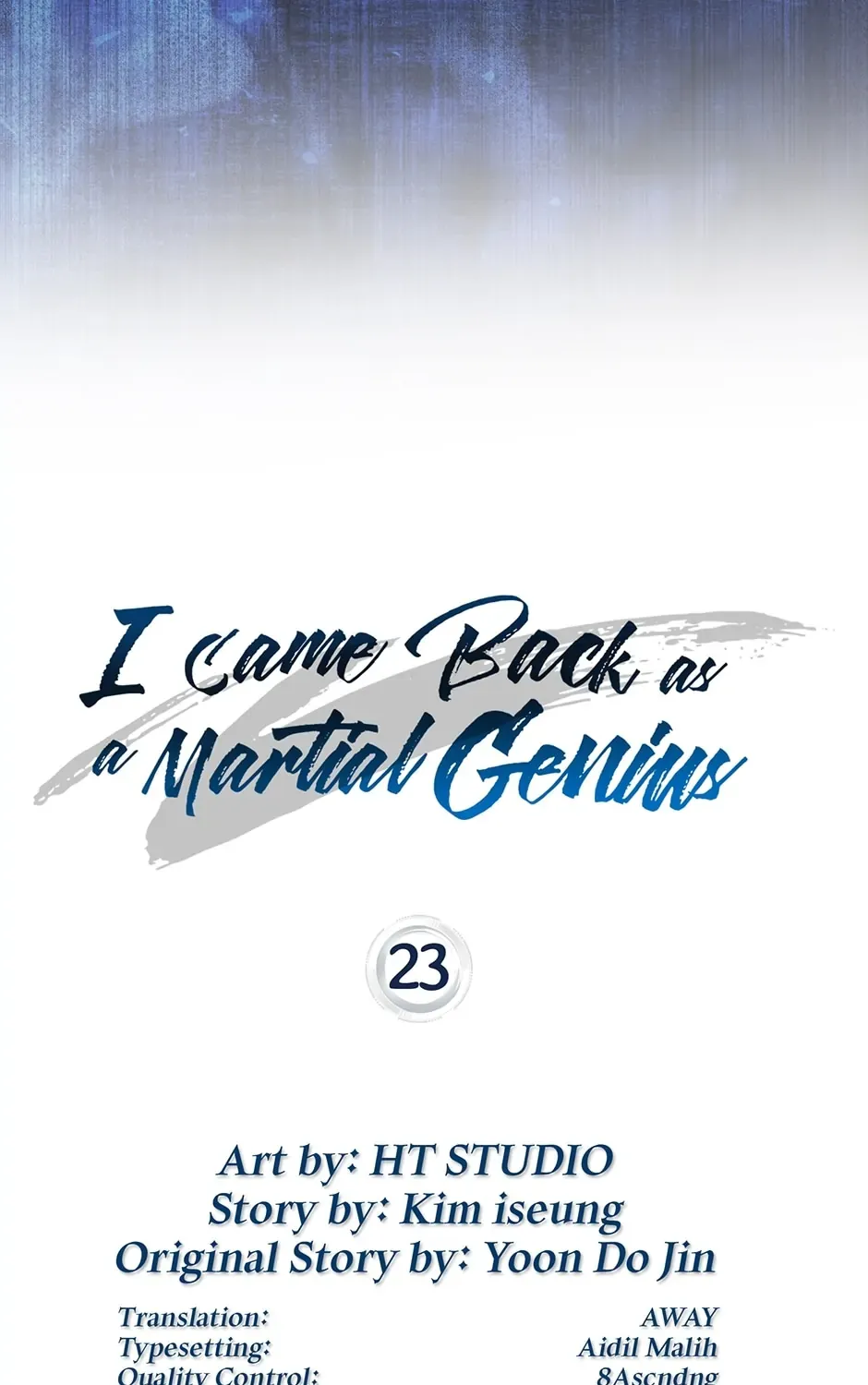 Read I Came Back as a Martial Genius Manga Online