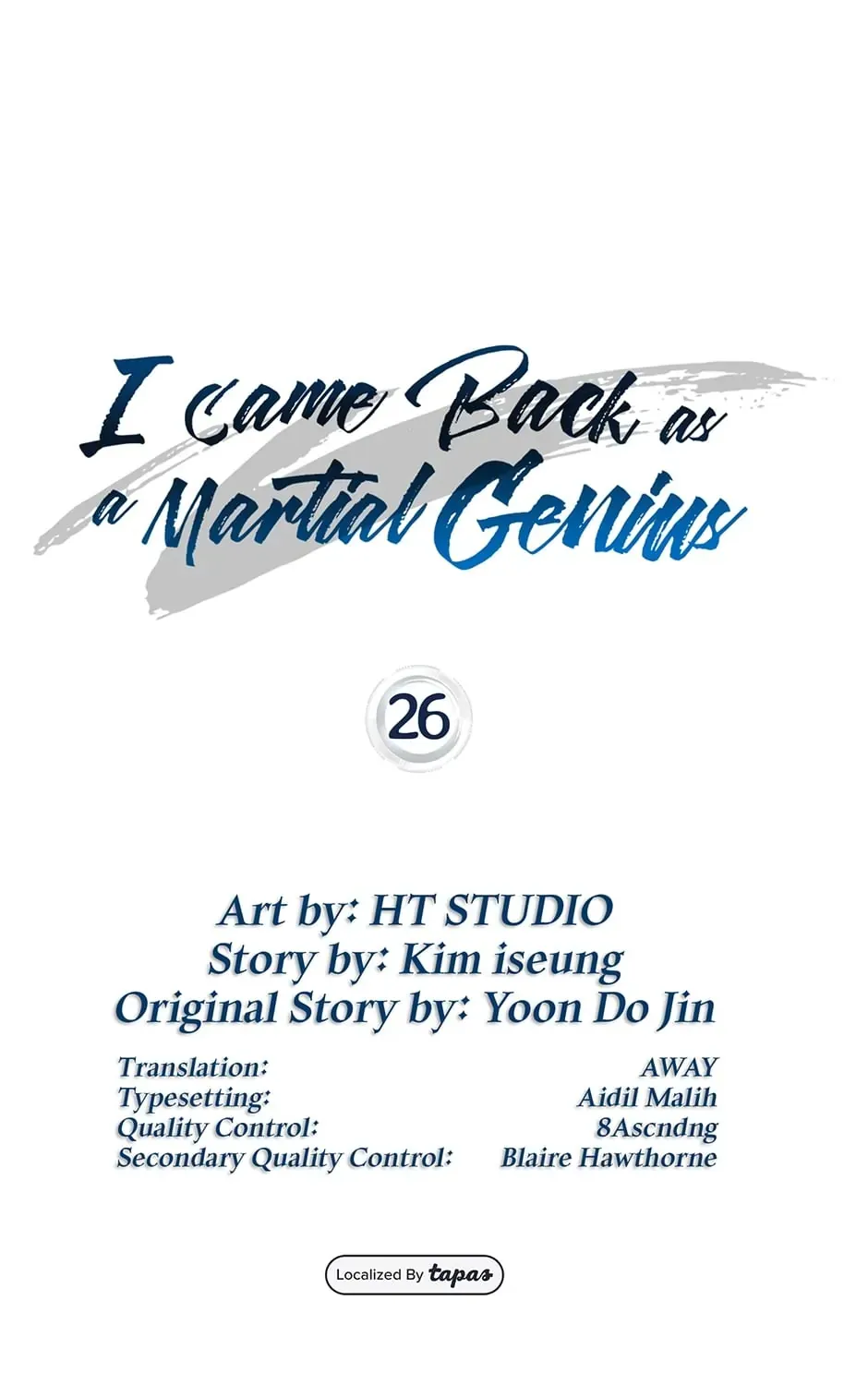 Read I Came Back as a Martial Genius Manga Online