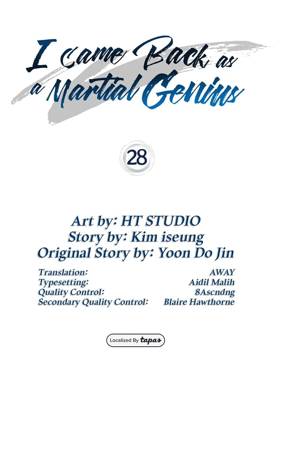 Read I Came Back as a Martial Genius Manga Online