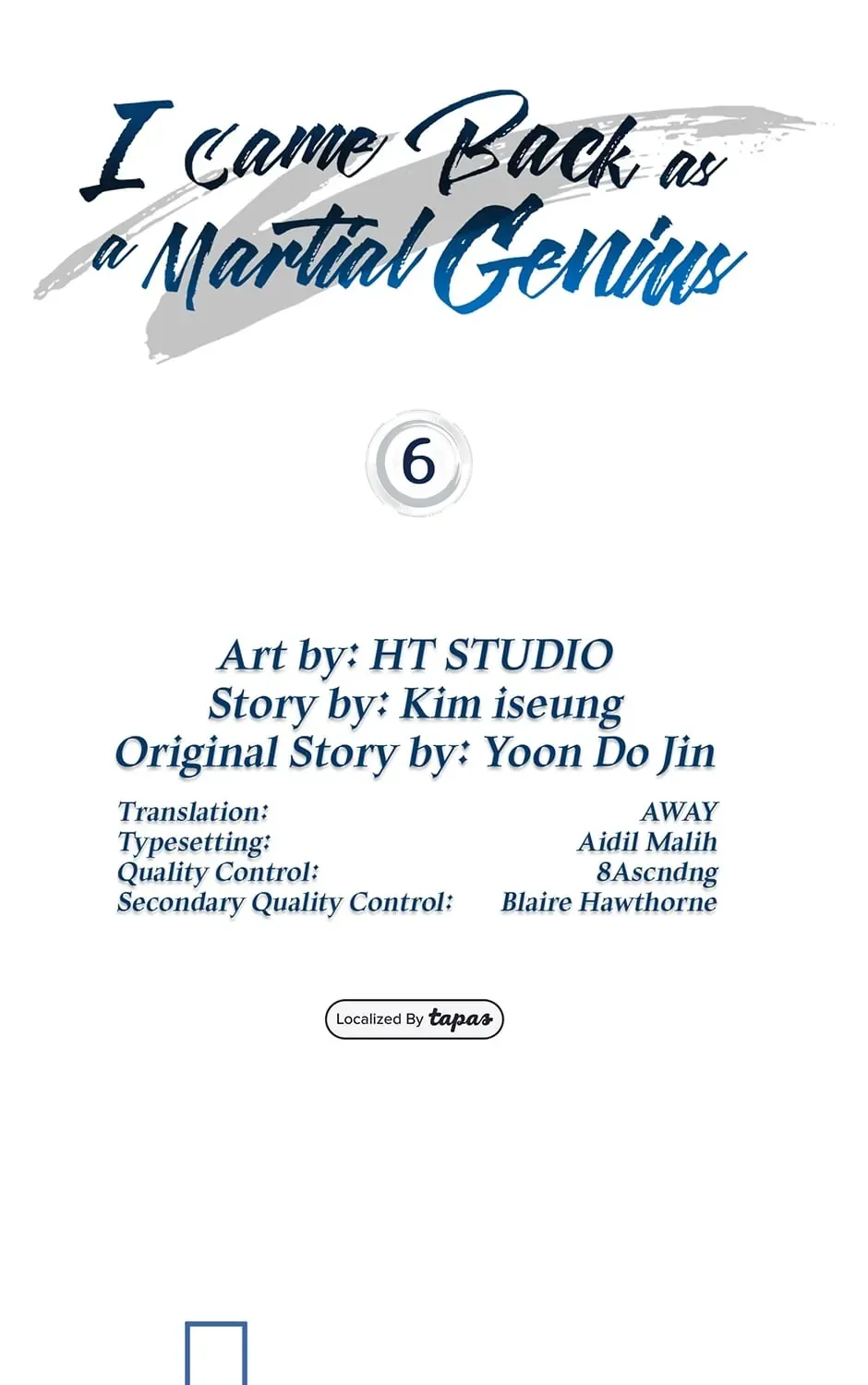 Read I Came Back as a Martial Genius Manga Online