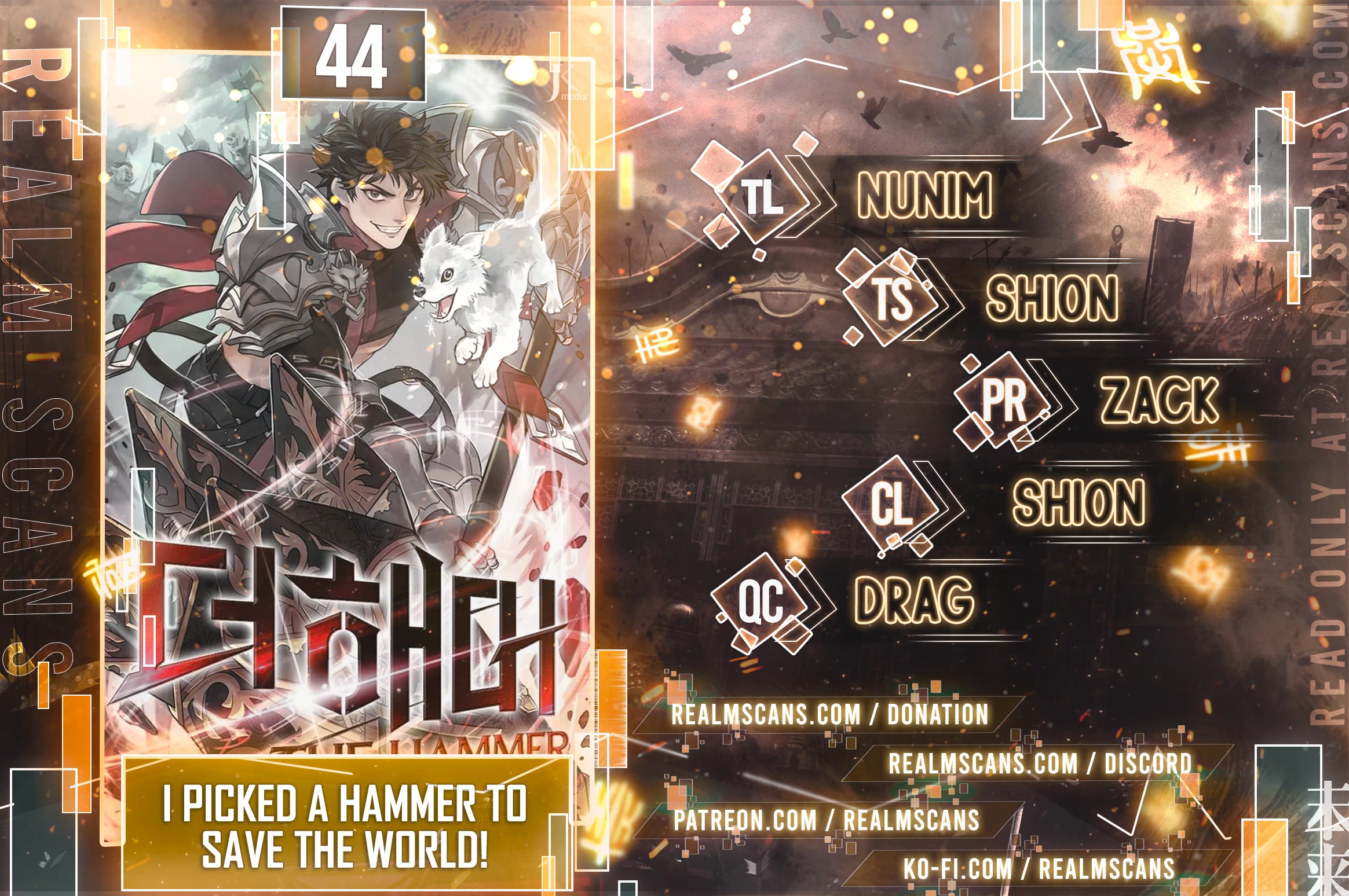 Read I Picked A Hammer To Save The World Manga Online