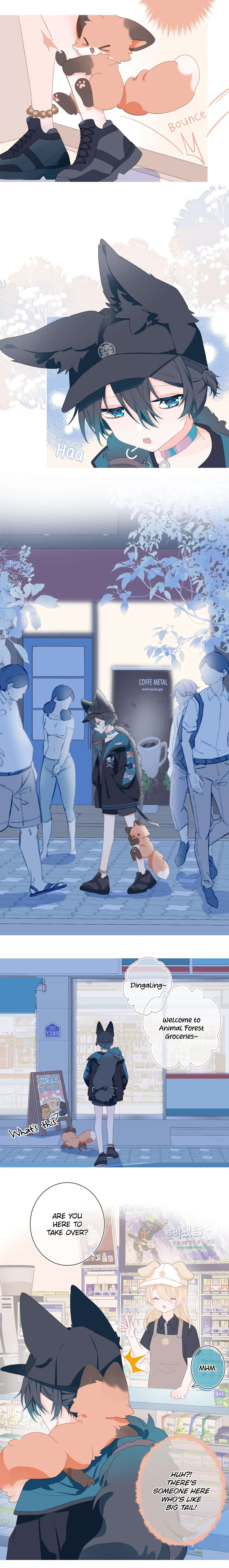 Read I'll Let You Touch My Tail Manga Online