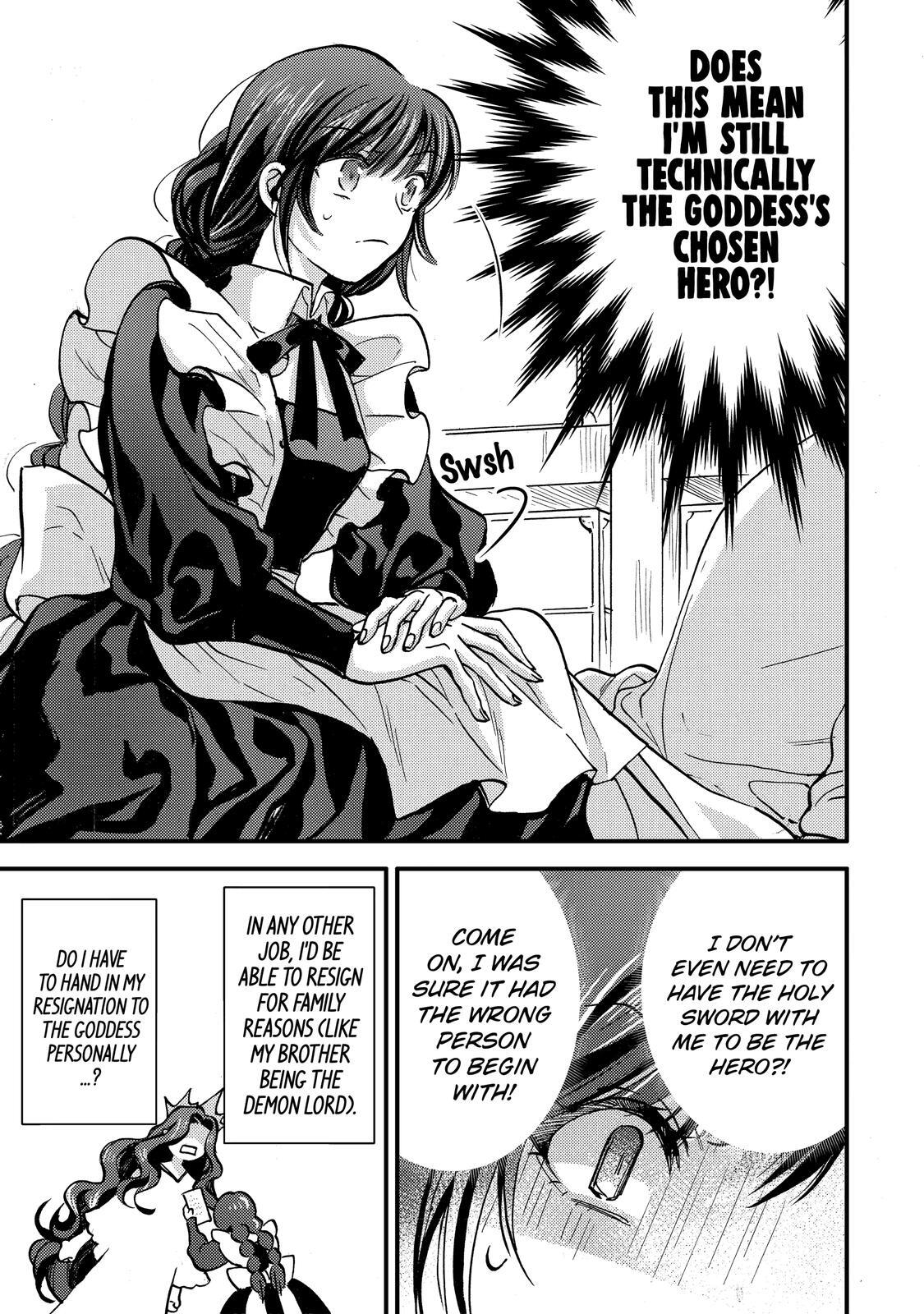 Read I'm a Maid, but I've Pulled Out the Holy Sword-! Manga Online