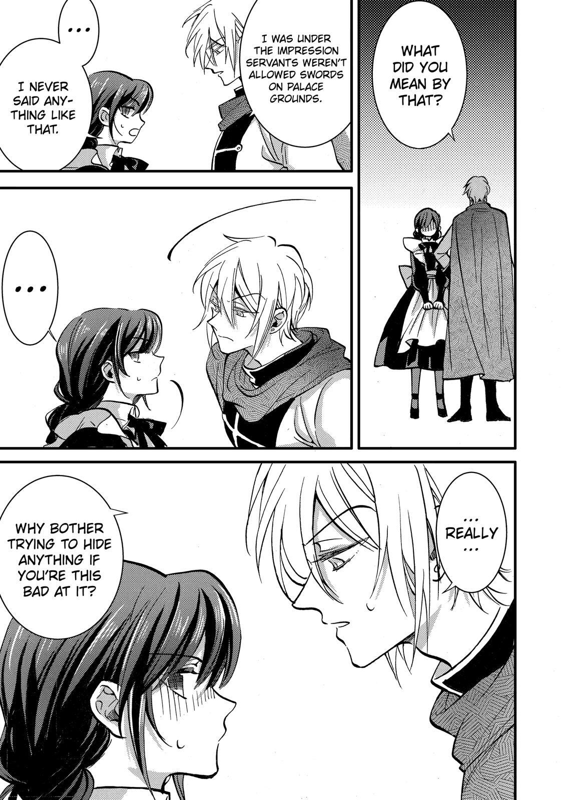 Read I'm a Maid, but I've Pulled Out the Holy Sword-! Manga Online