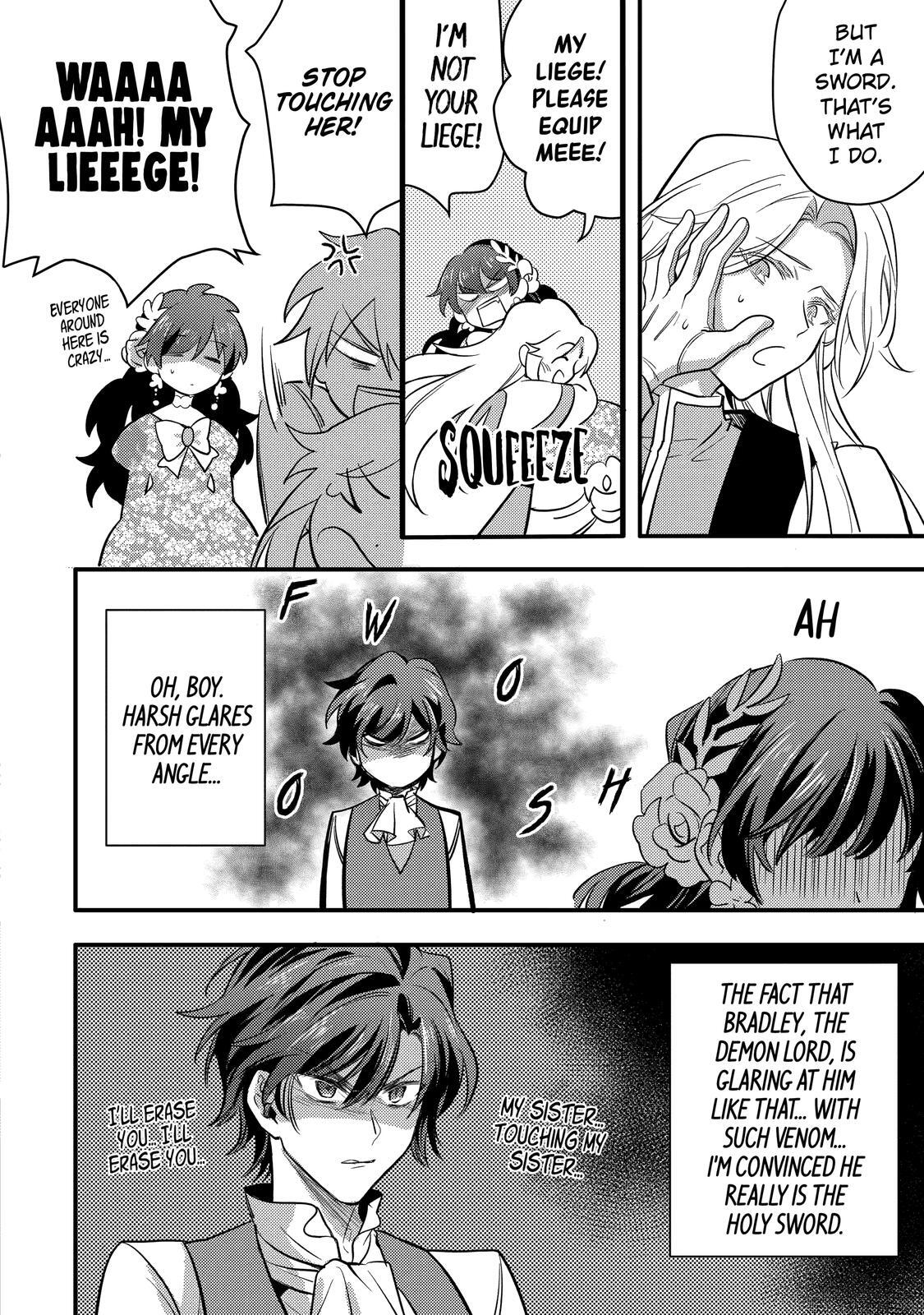 Read I'm a Maid, but I've Pulled Out the Holy Sword-! Manga Online