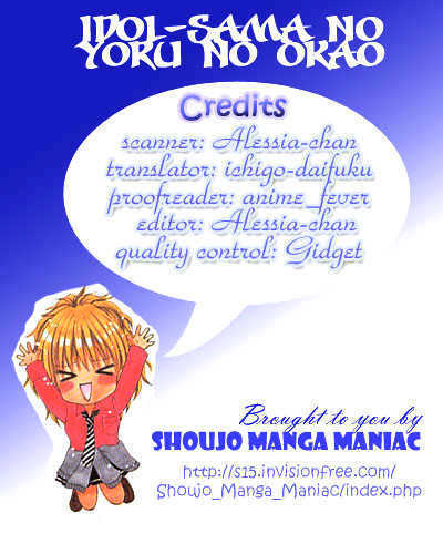 Read Idol-sama no Yoru no Okao Manga Online