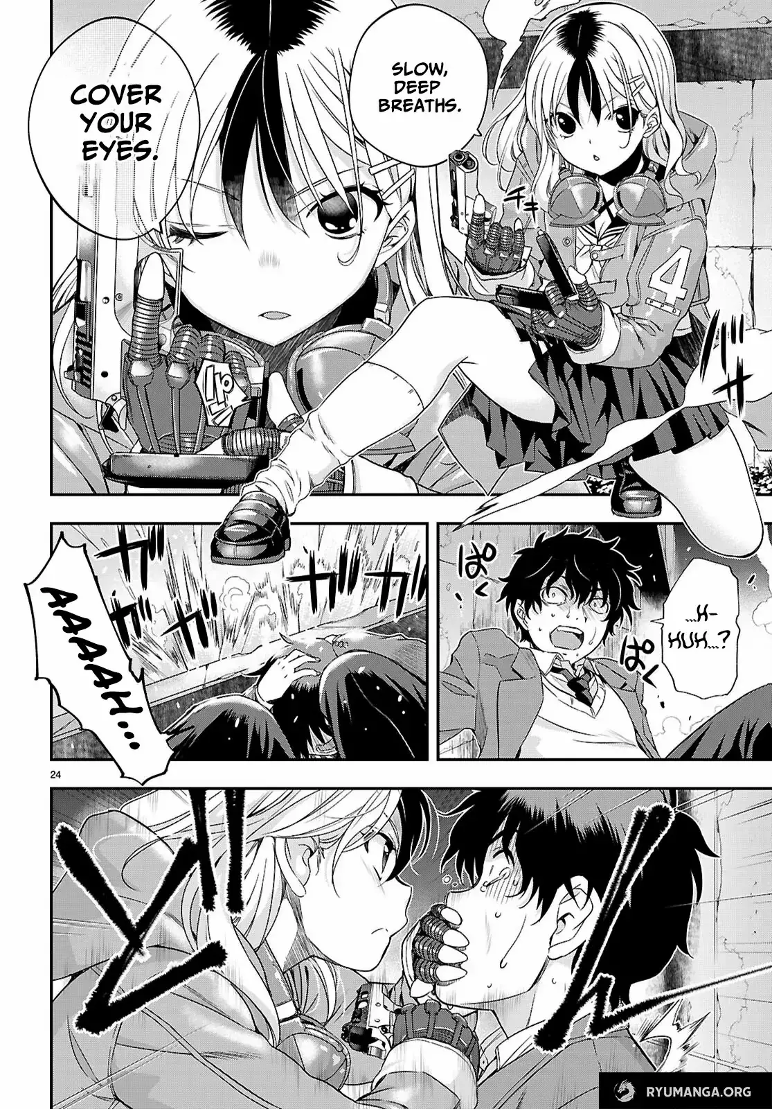 Read Ikai Tettai Parabellum Manga Online