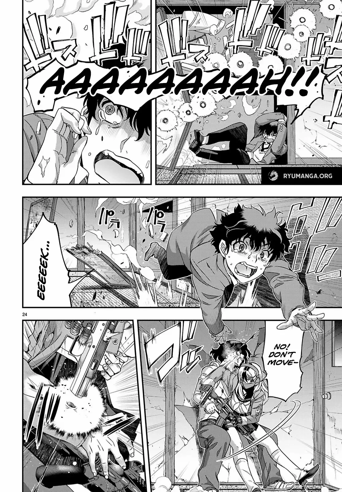 Read Ikai Tettai Parabellum Manga Online