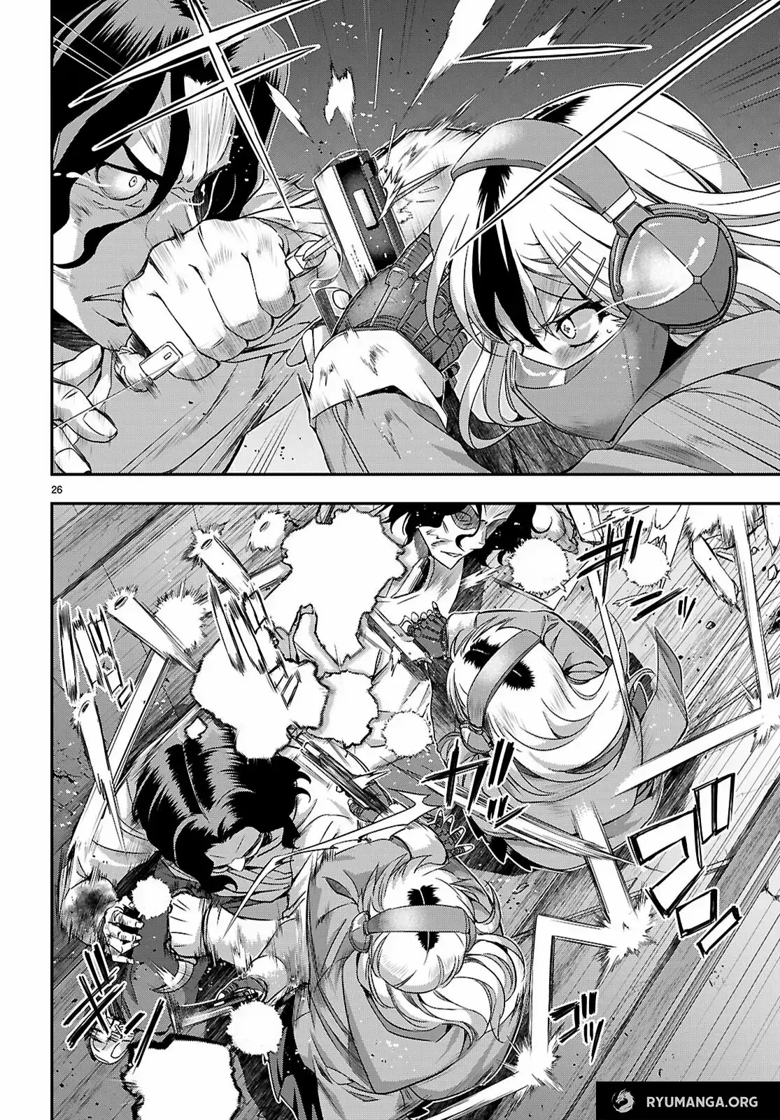 Read Ikai Tettai Parabellum Manga Online