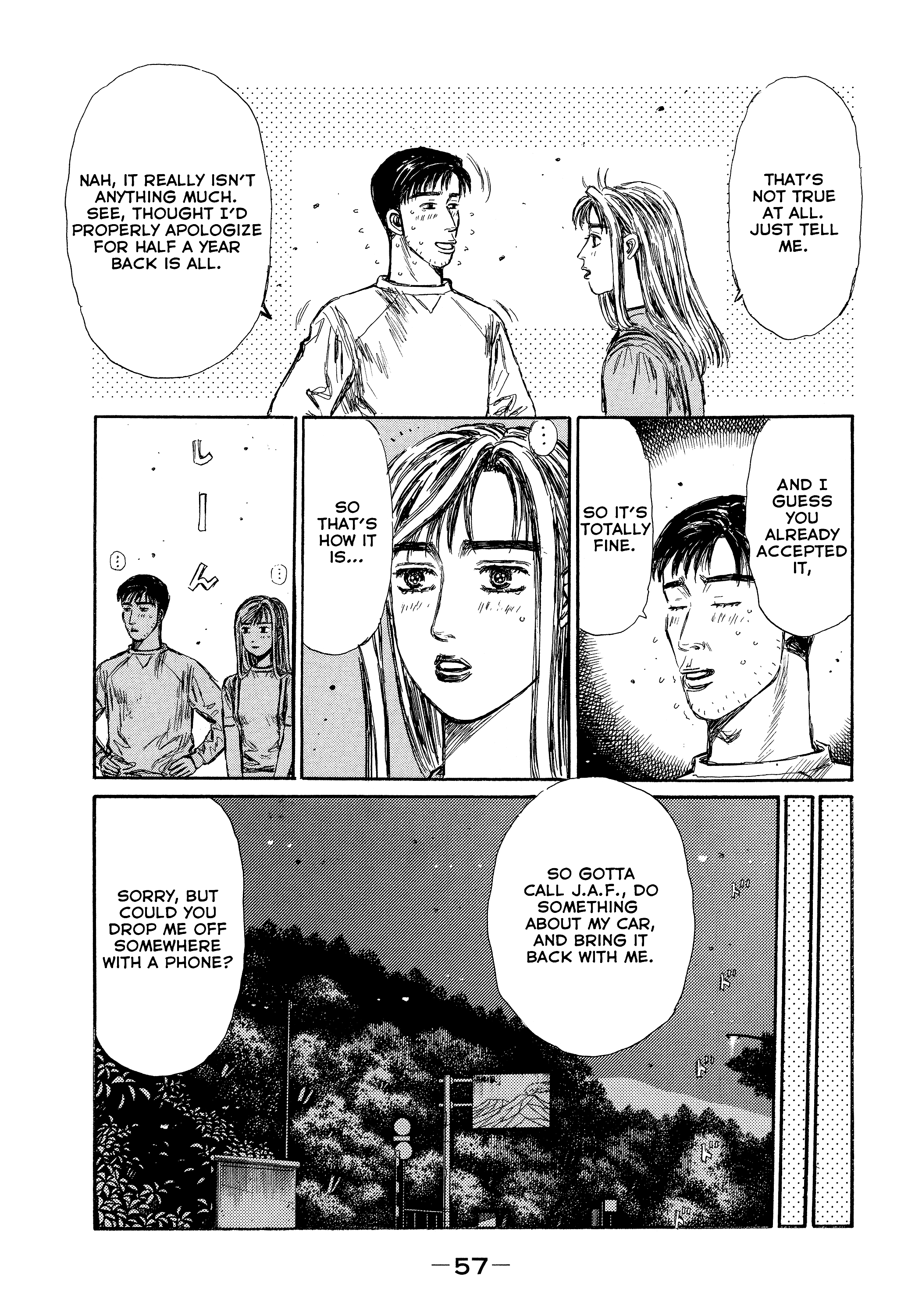 Read Initial D - Green Departure Manga Online
