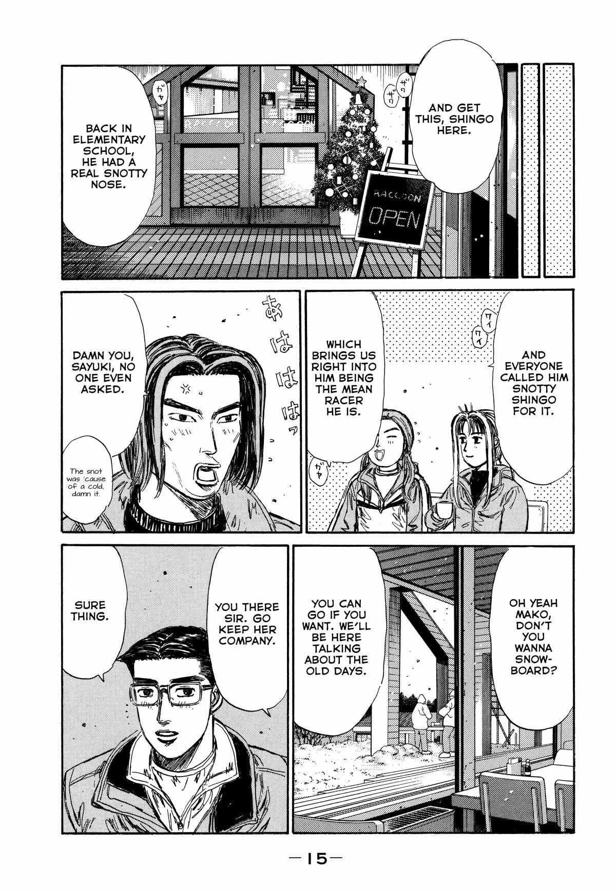 Read Initial D - Sentimental White Manga Online
