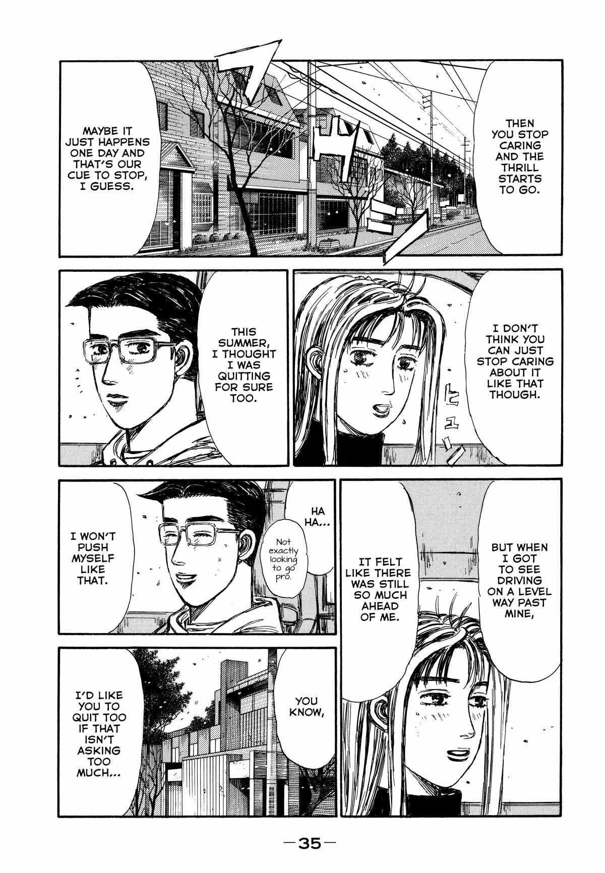 Read Initial D - Sentimental White Manga Online