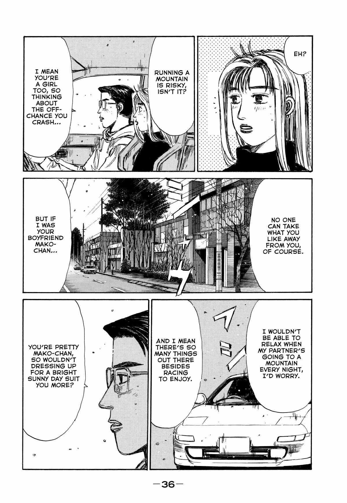 Read Initial D - Sentimental White Manga Online