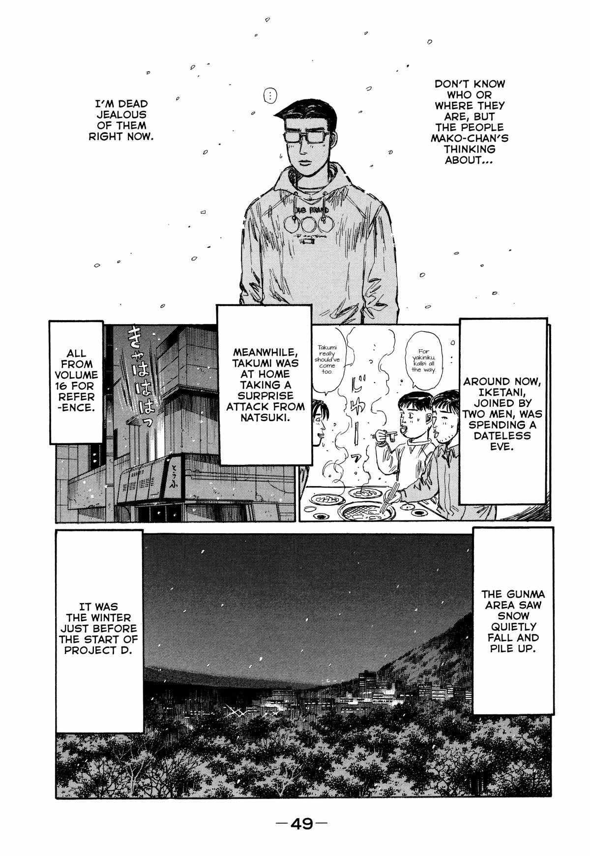 Read Initial D - Sentimental White Manga Online