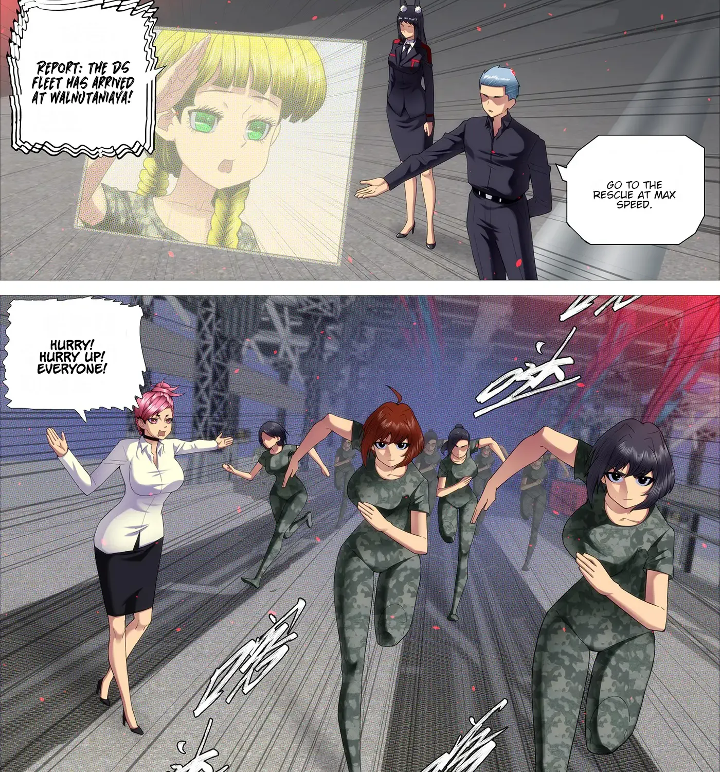 Read Iron Ladies Manga Online
