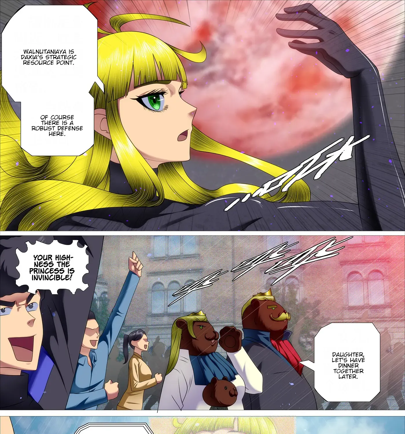 Read Iron Ladies Manga Online