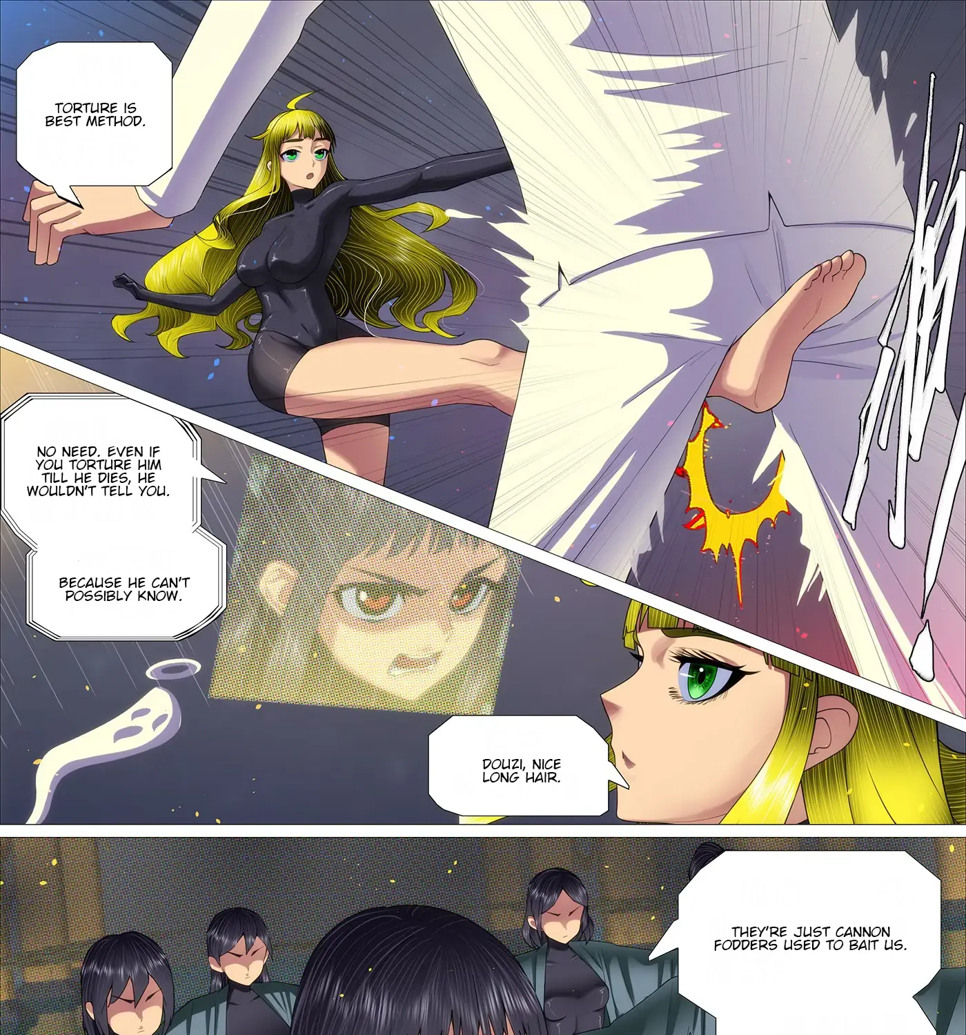 Read Iron Ladies Manga Online