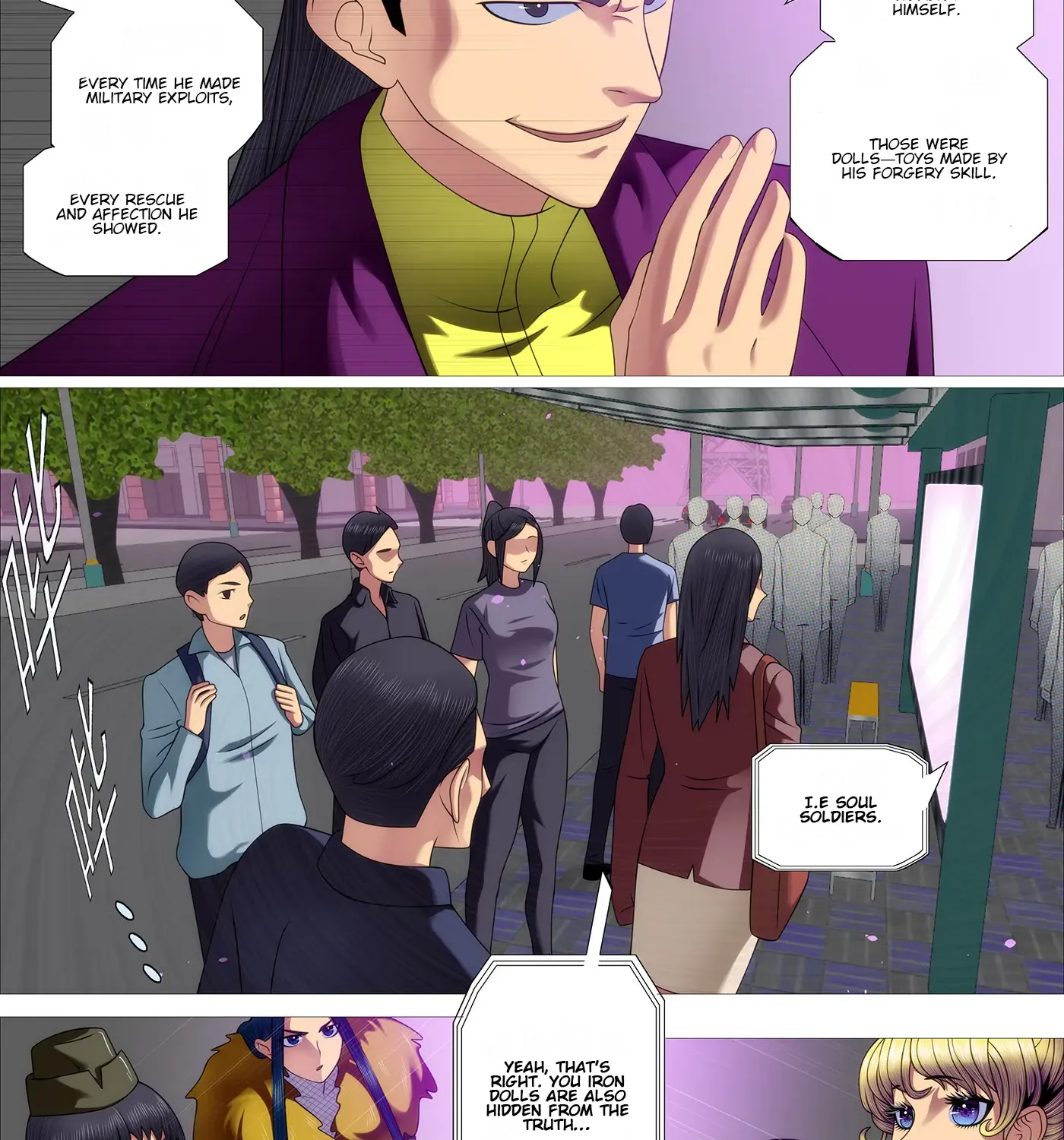 Read Iron Ladies Manga Online