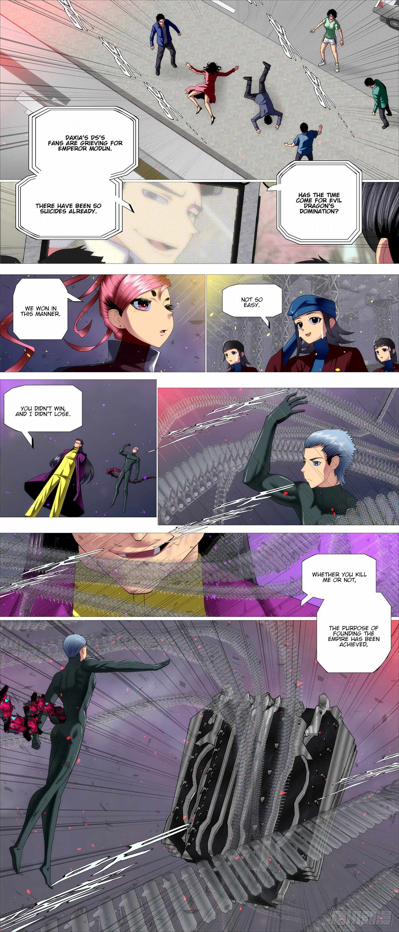 Read Iron Ladies Manga Online