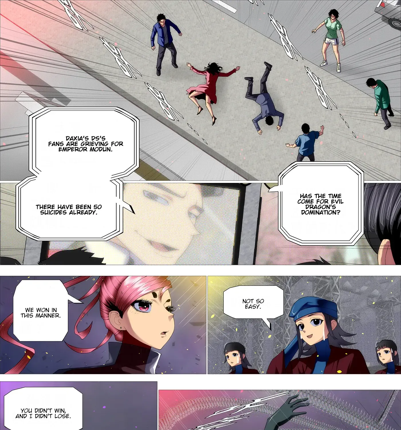 Read Iron Ladies Manga Online