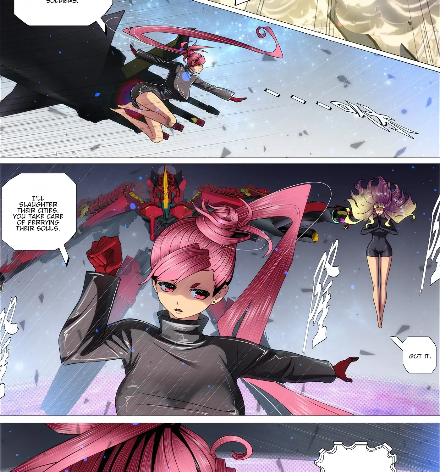 Read Iron Ladies Manga Online