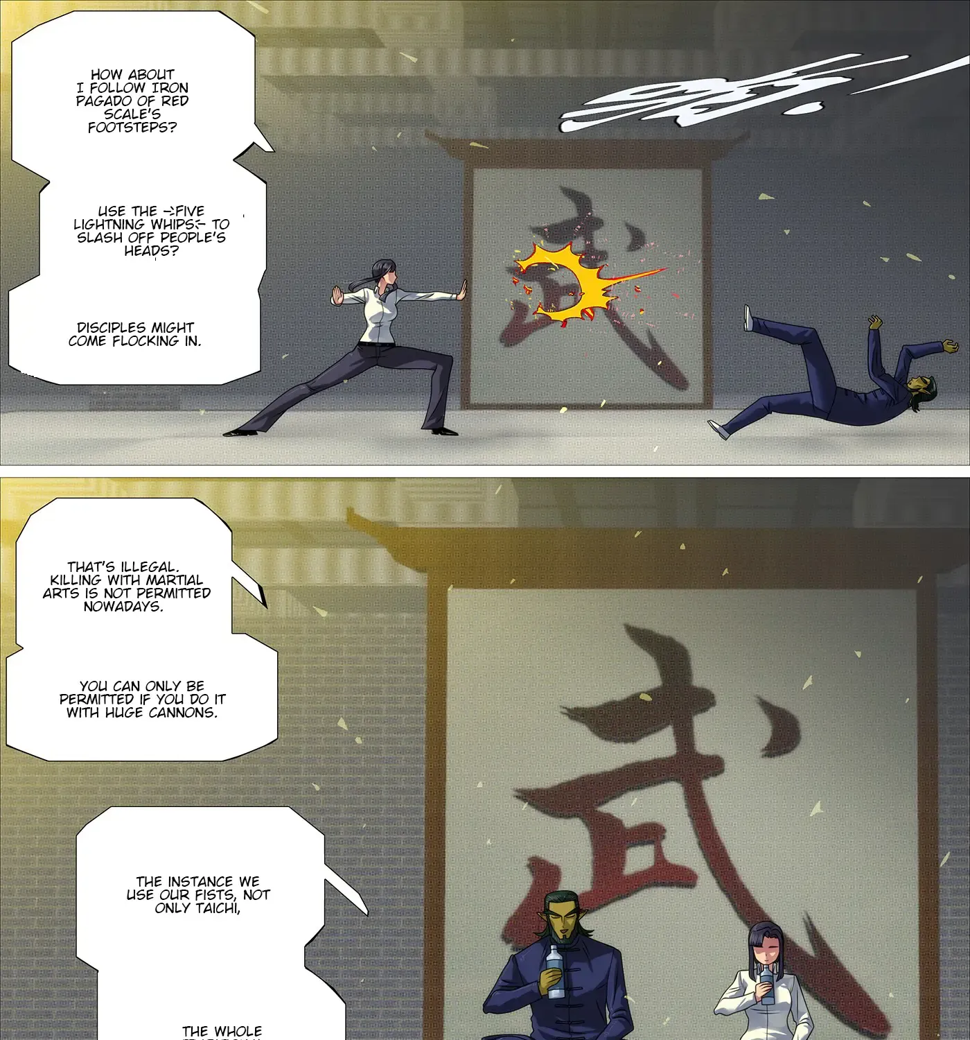 Read Iron Ladies Manga Online