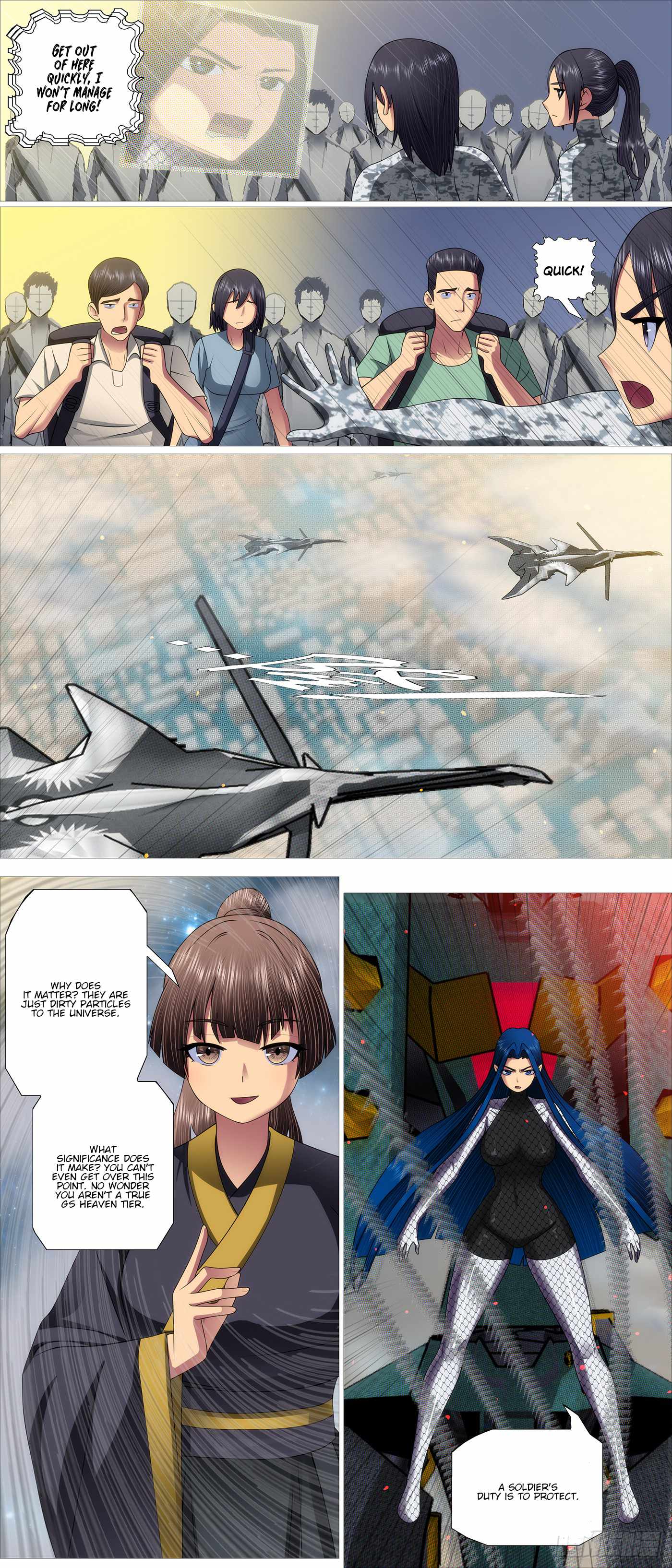 Read Iron Ladies Manga Online