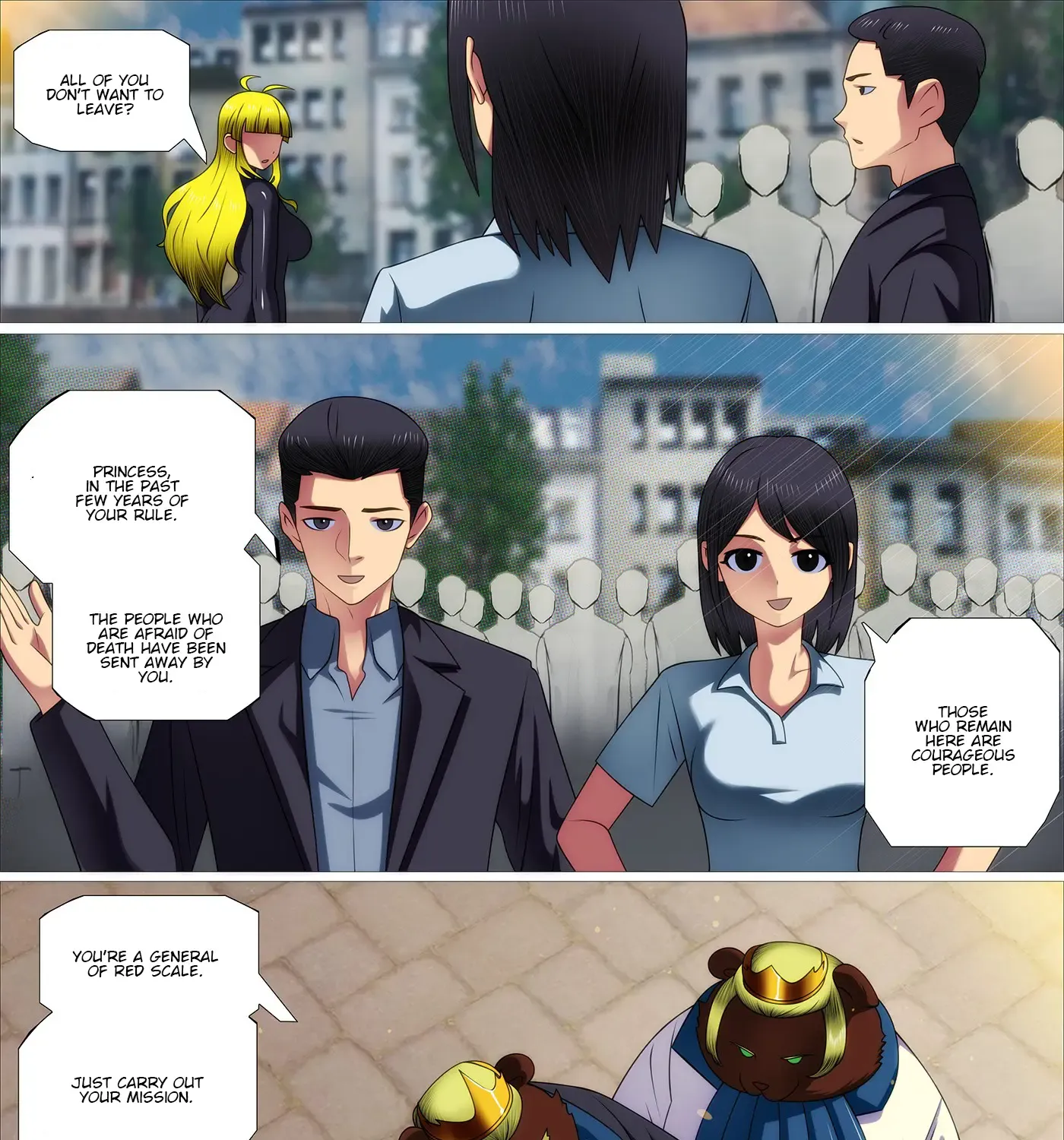 Read Iron Ladies Manga Online