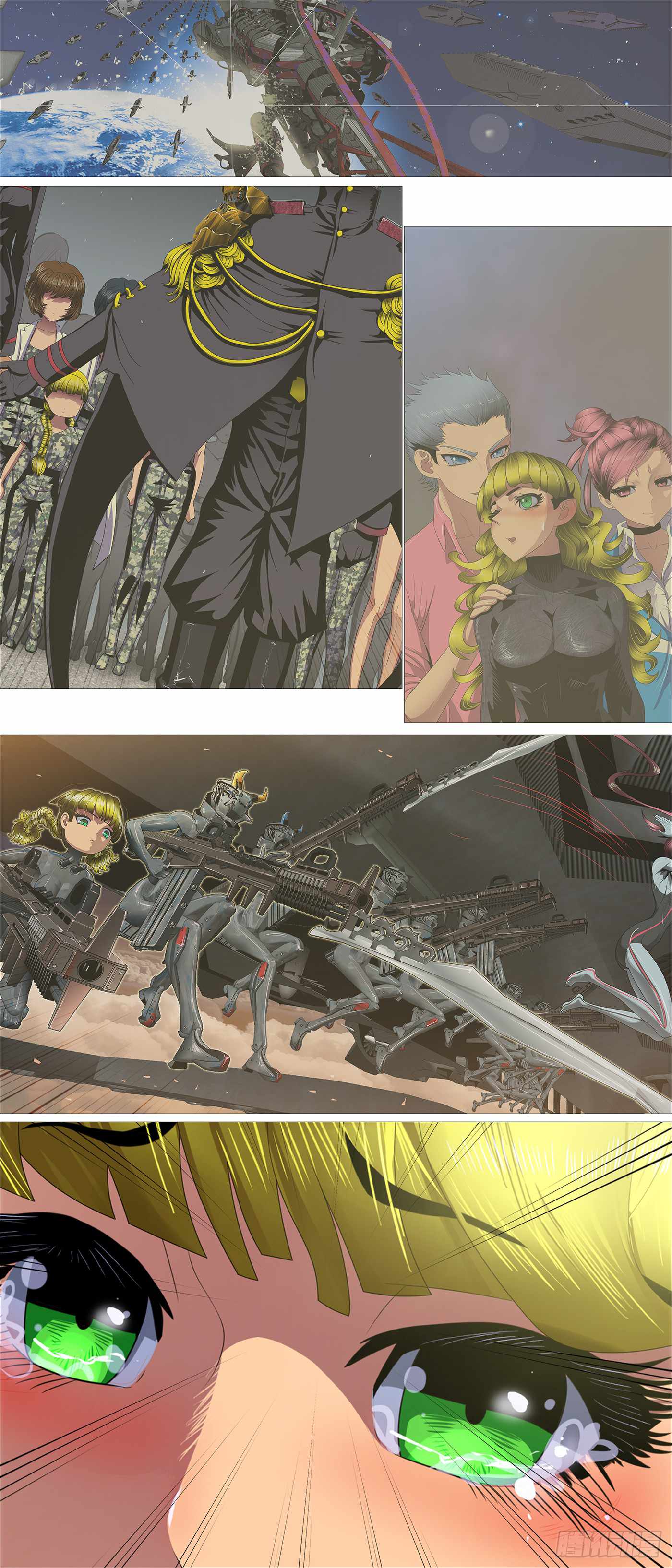 Read Iron Ladies Manga Online