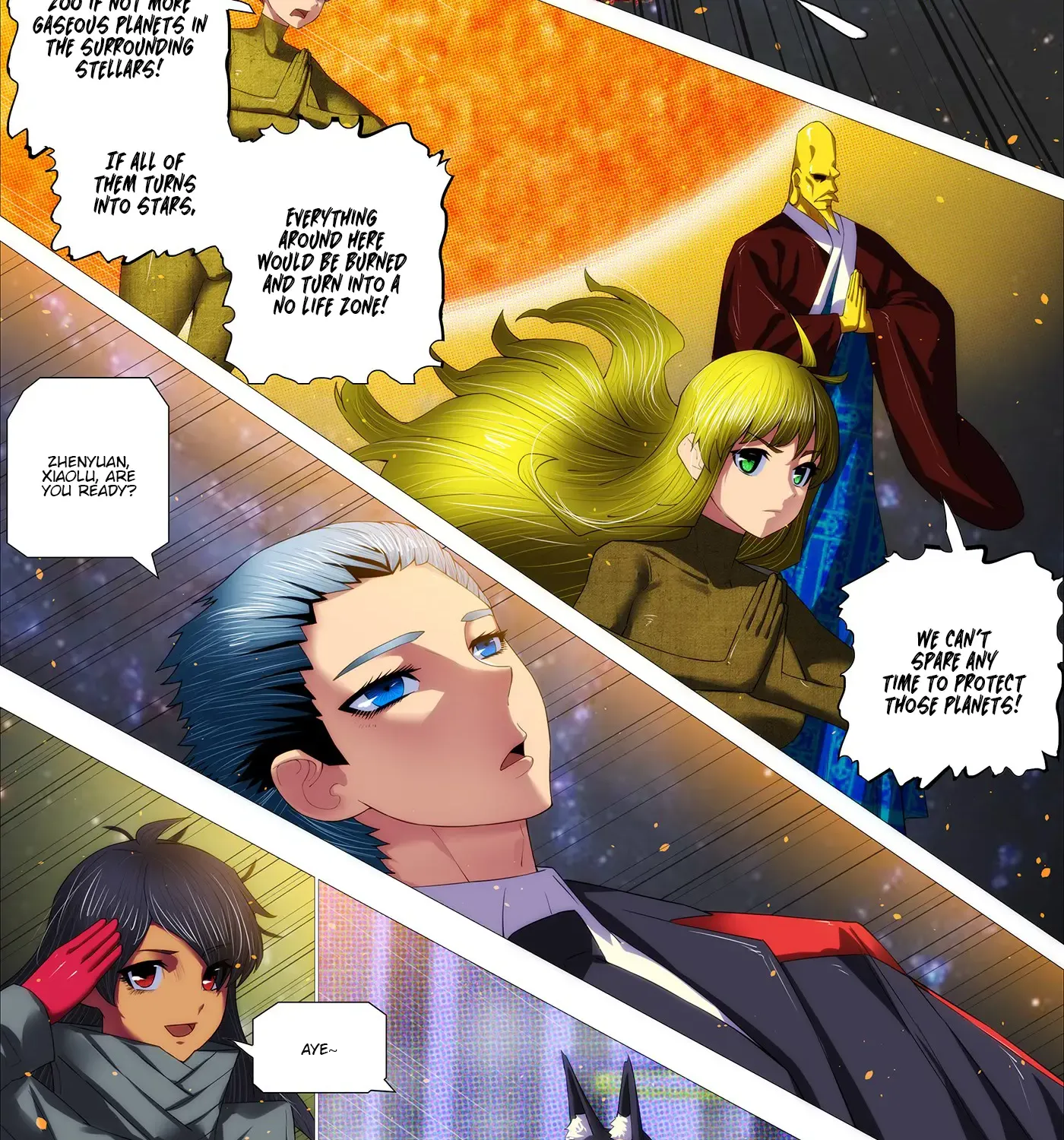 Read Iron Ladies Manga Online