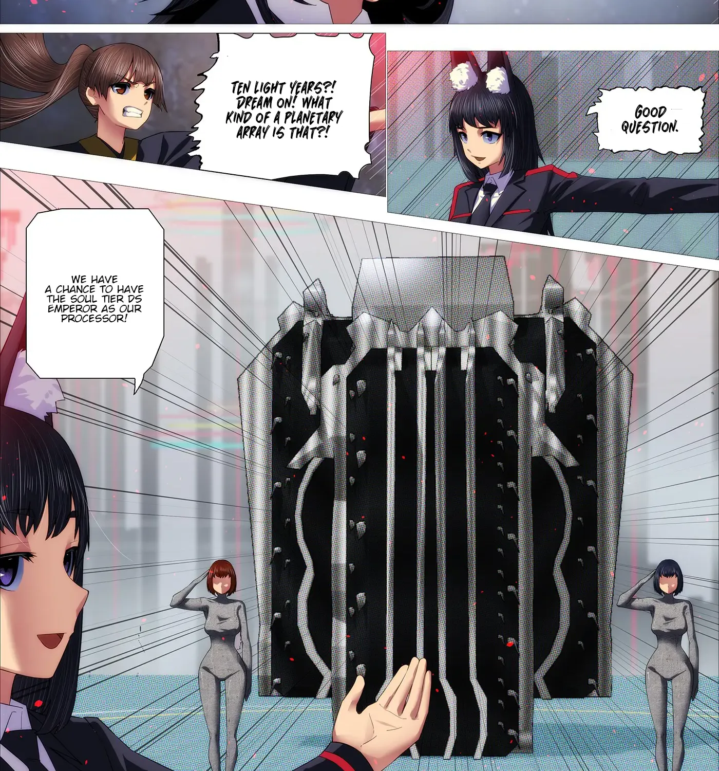 Read Iron Ladies Manga Online