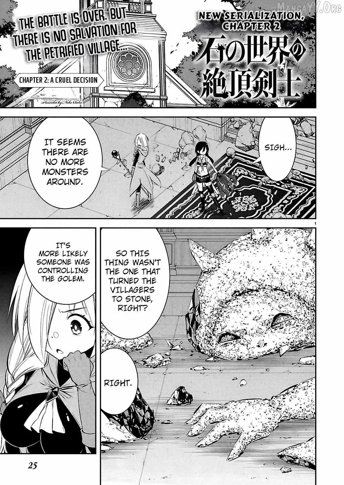 Read Ishi no Sekai no Zetchou Kenshi Manga Online