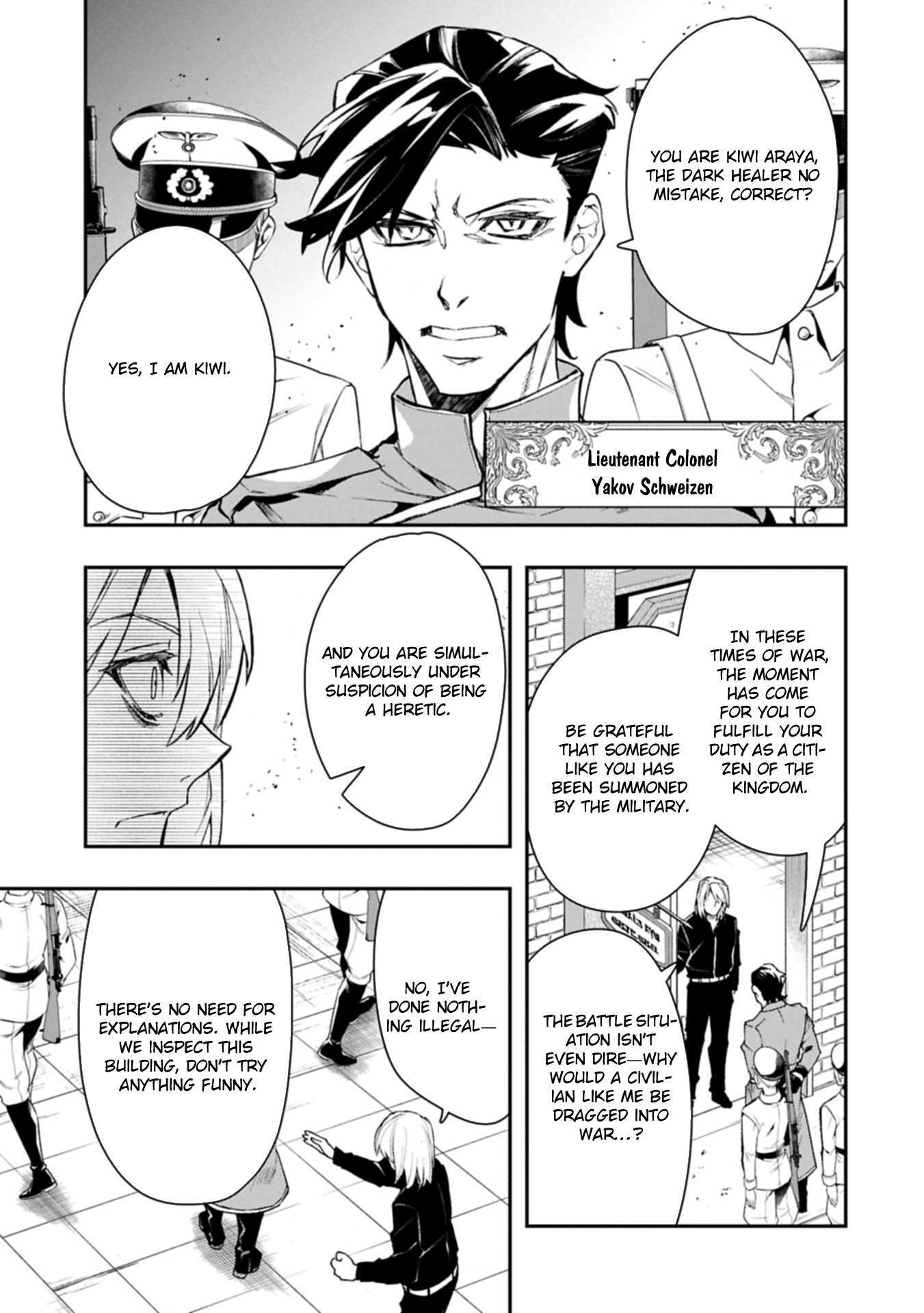 Read Itan No Dark Healer, Makoku Kanbu Toshite Jinrui Wo Suitai Ni Michibiku You Desu Manga Online