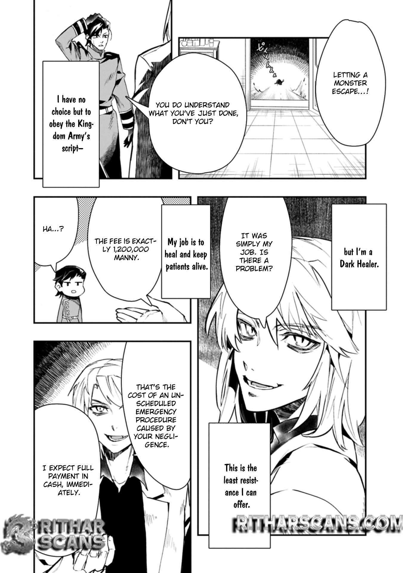 Read Itan No Dark Healer, Makoku Kanbu Toshite Jinrui Wo Suitai Ni Michibiku You Desu Manga Online