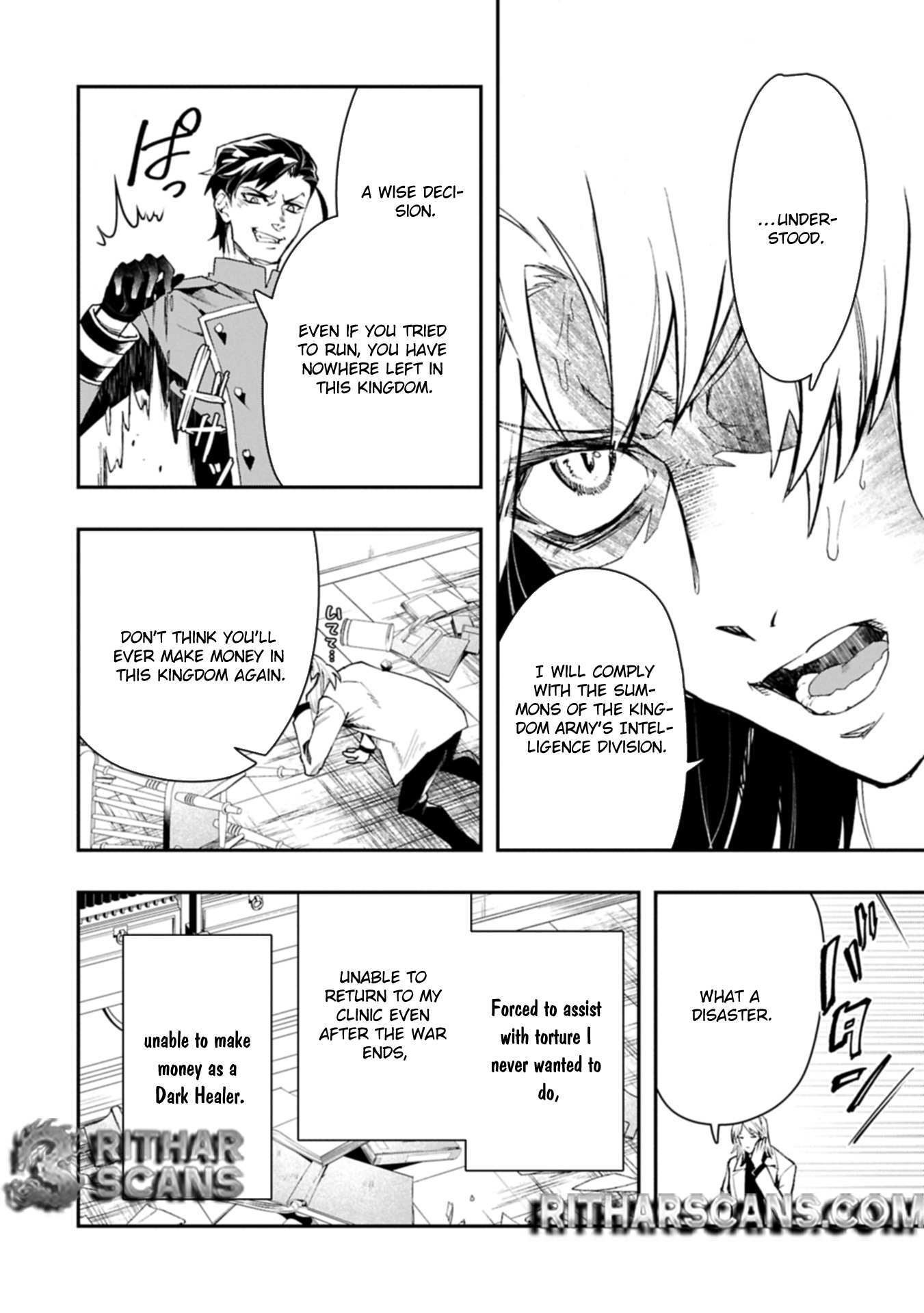 Read Itan No Dark Healer, Makoku Kanbu Toshite Jinrui Wo Suitai Ni Michibiku You Desu Manga Online