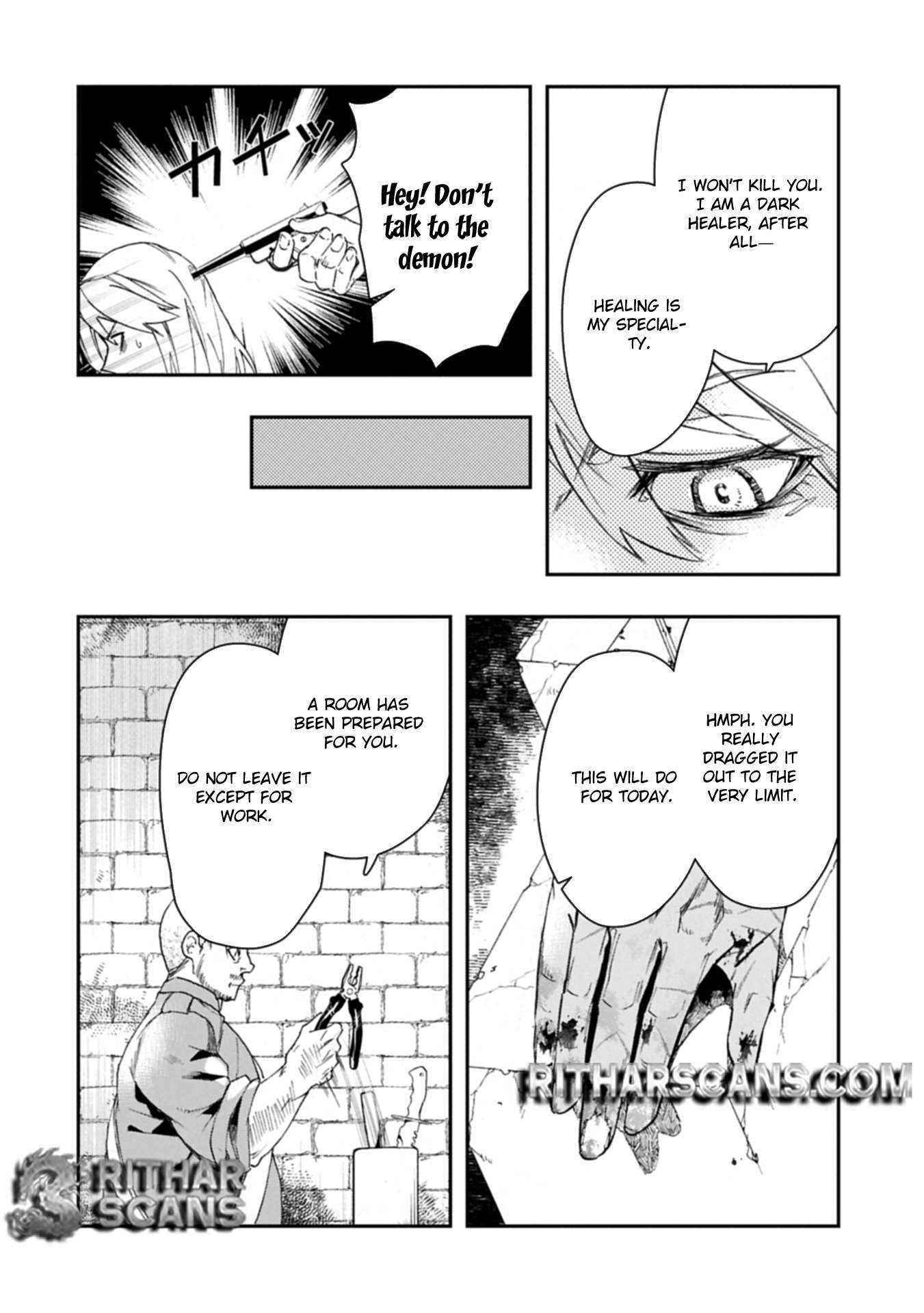 Read Itan No Dark Healer, Makoku Kanbu Toshite Jinrui Wo Suitai Ni Michibiku You Desu Manga Online