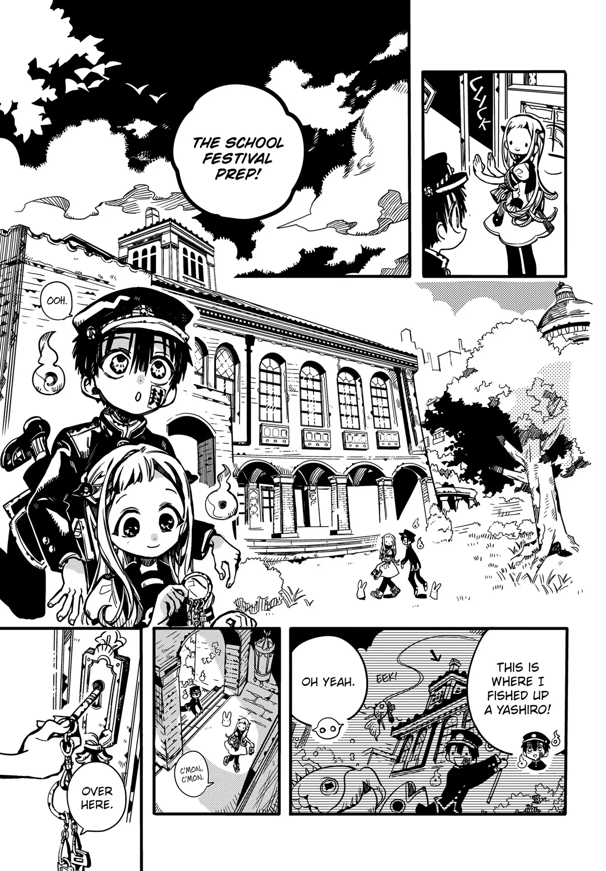 Read Jibaku Shounen Hanako kun Manga Online