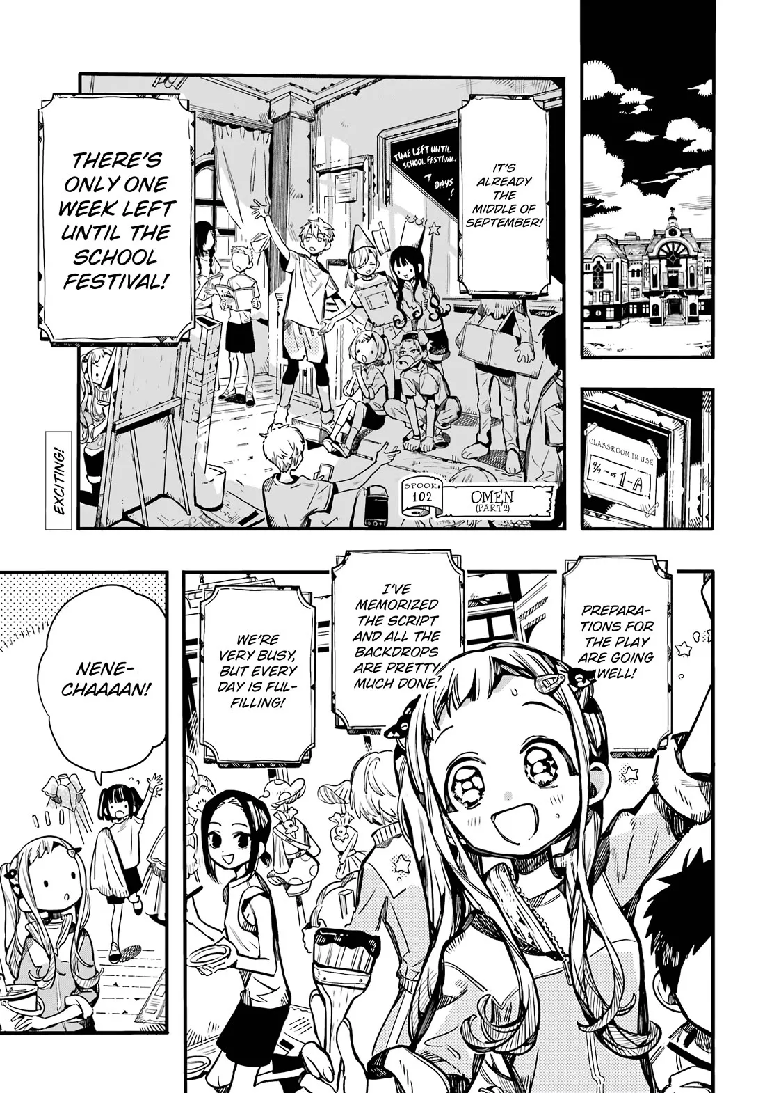 Read Jibaku Shounen Hanako kun Manga Online