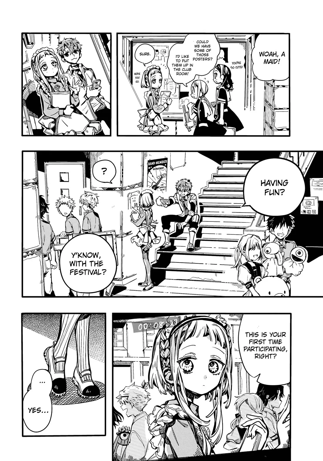 Read Jibaku Shounen Hanako kun Manga Online