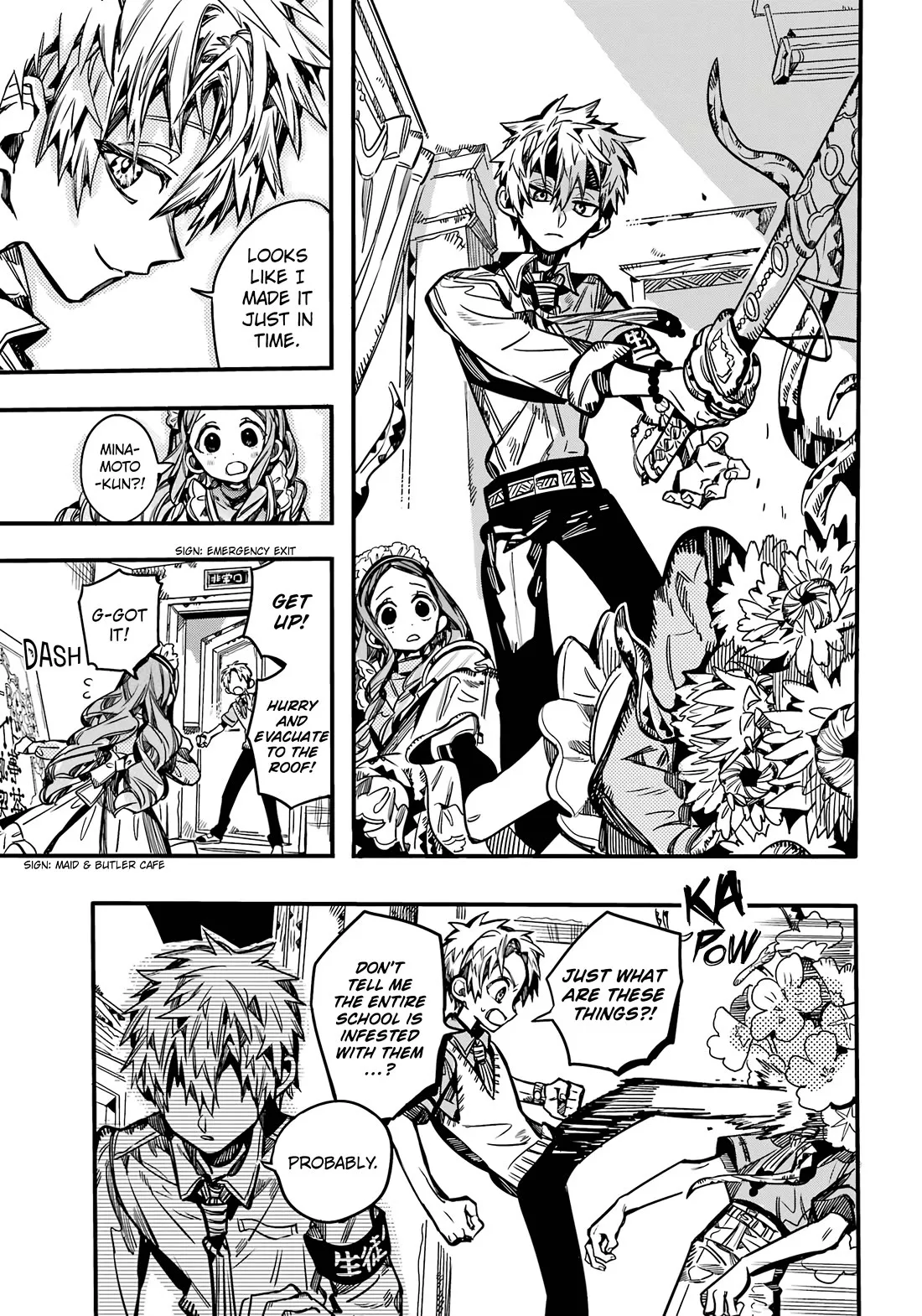 Read Jibaku Shounen Hanako kun Manga Online