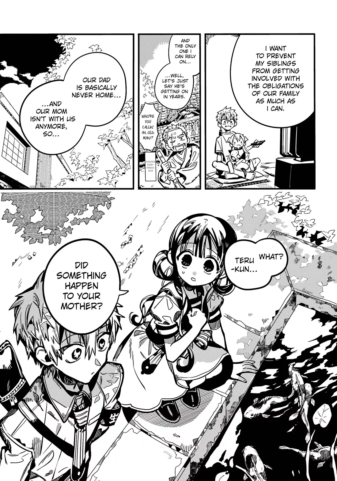 Read Jibaku Shounen Hanako kun Manga Online