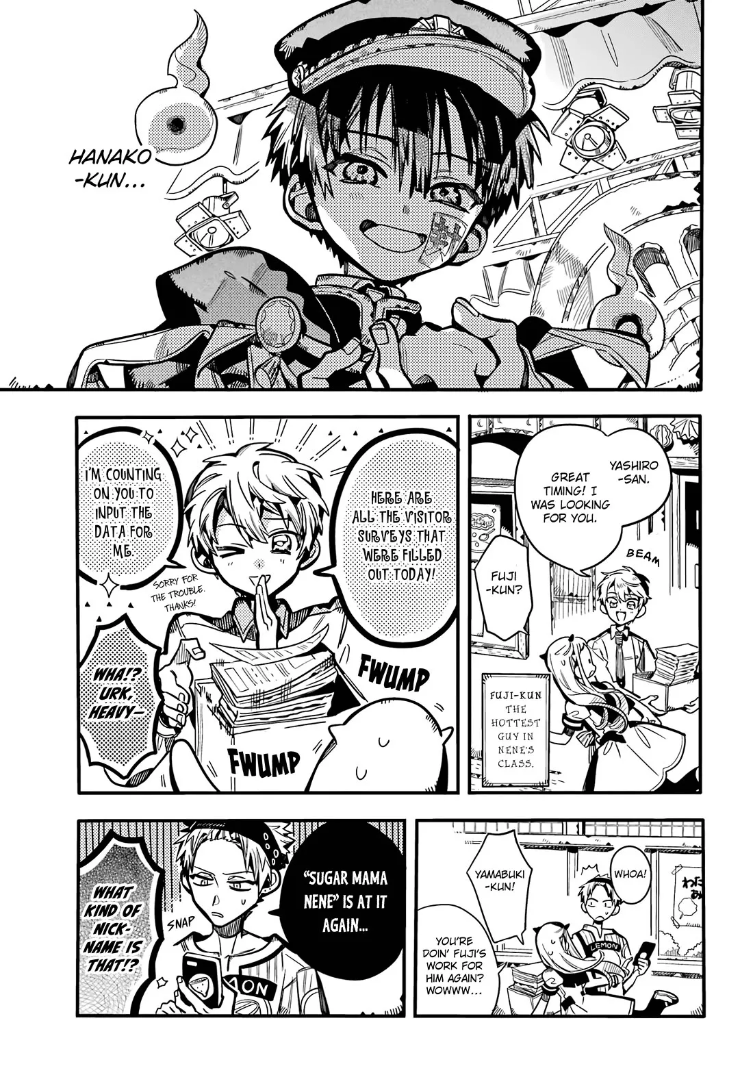 Read Jibaku Shounen Hanako kun Manga Online