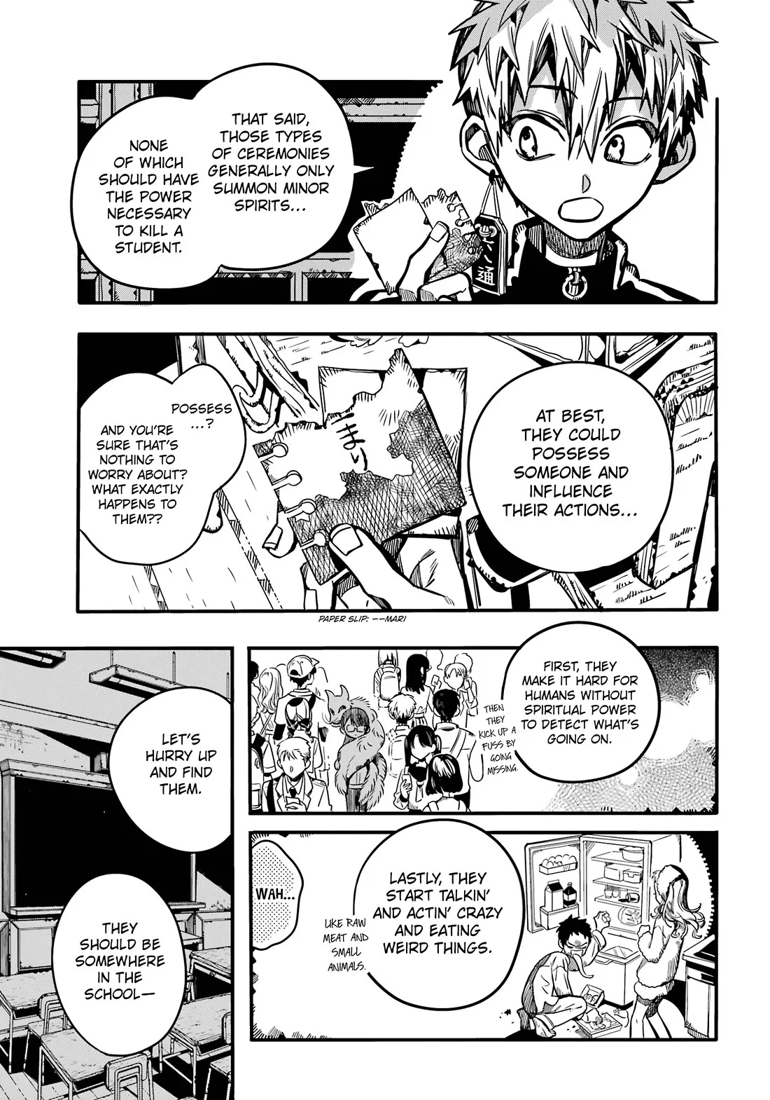 Read Jibaku Shounen Hanako kun Manga Online