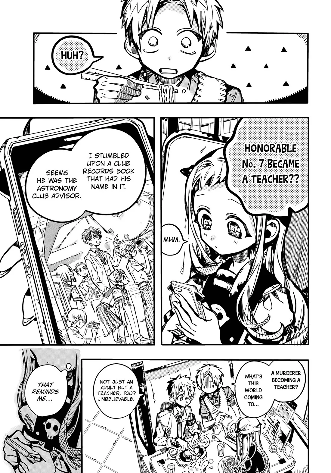 Read Jibaku Shounen Hanako kun Manga Online