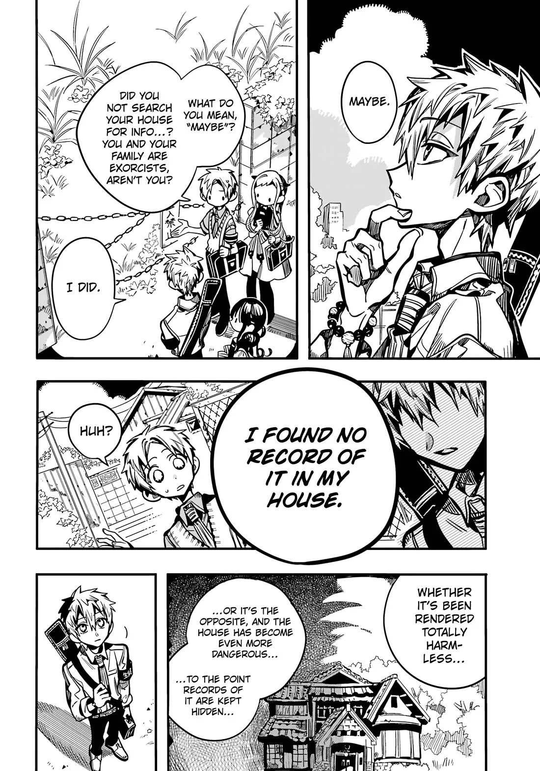 Read Jibaku Shounen Hanako kun Manga Online